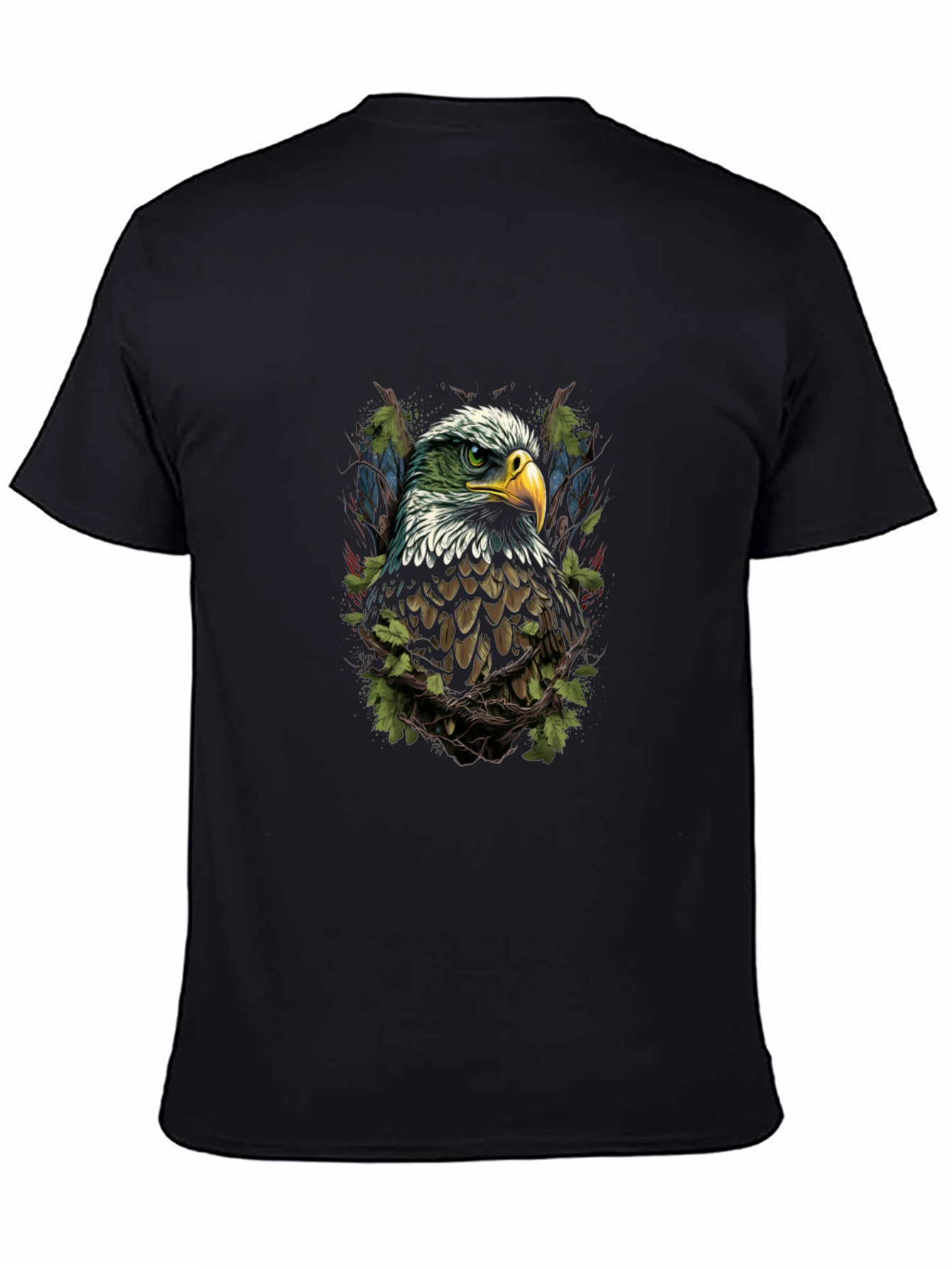 Black Eagle Graphic Print Tee view 4