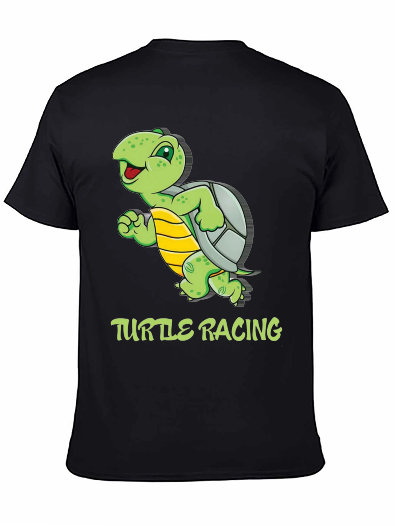 Black Turtle Racing Graphic T-Shirt view 4