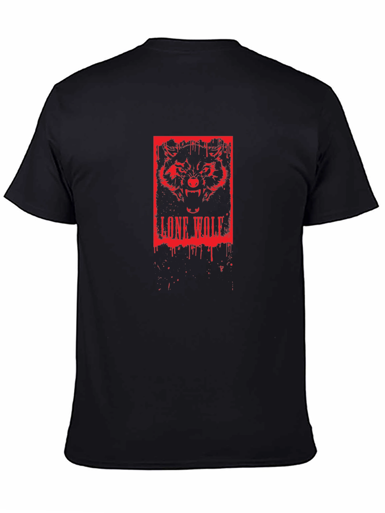 Lone Wolf Graphic Tee - Black - 4