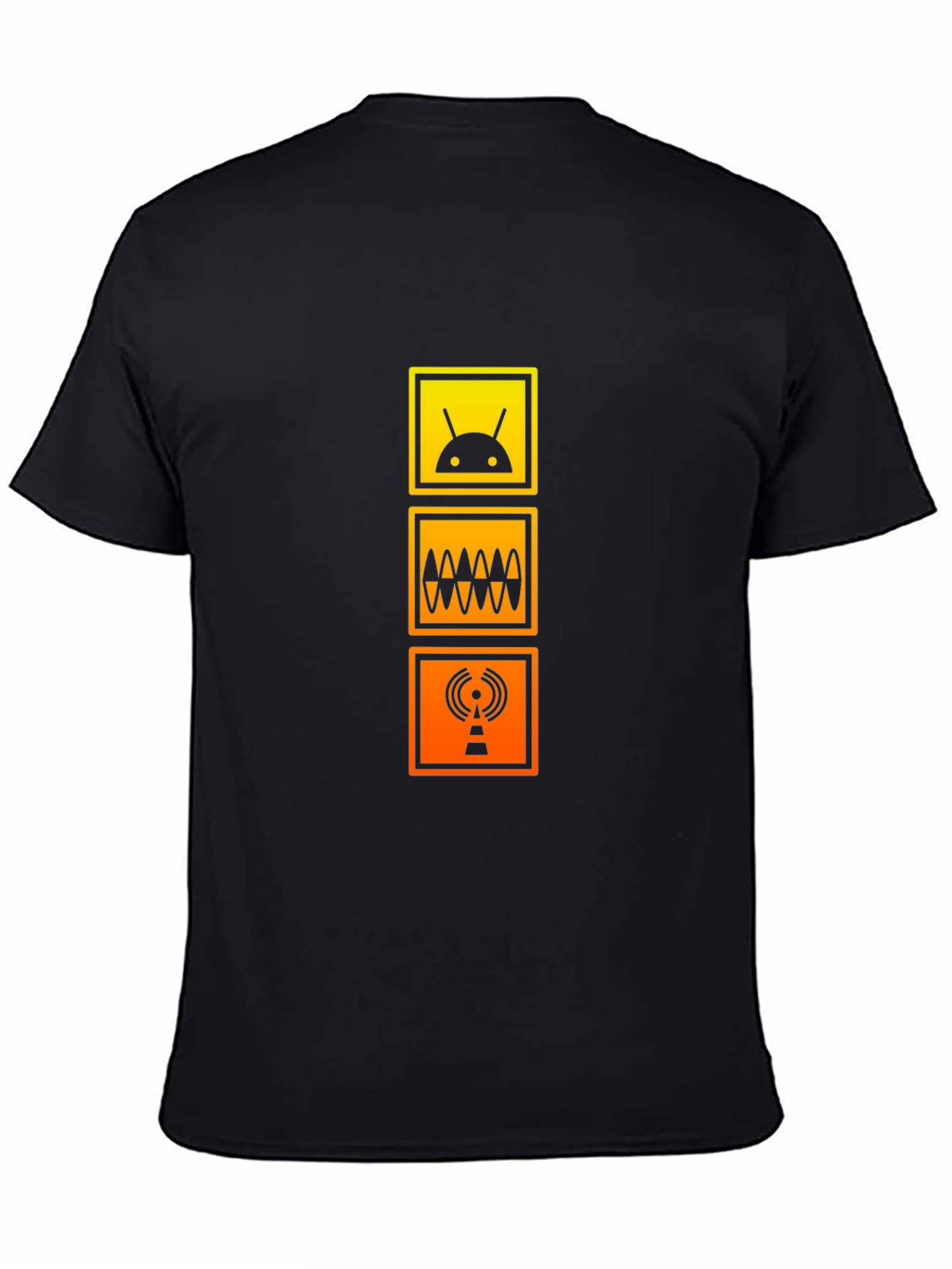 Geek Chic Graphic Tee - Android, Wave, Radio - 4