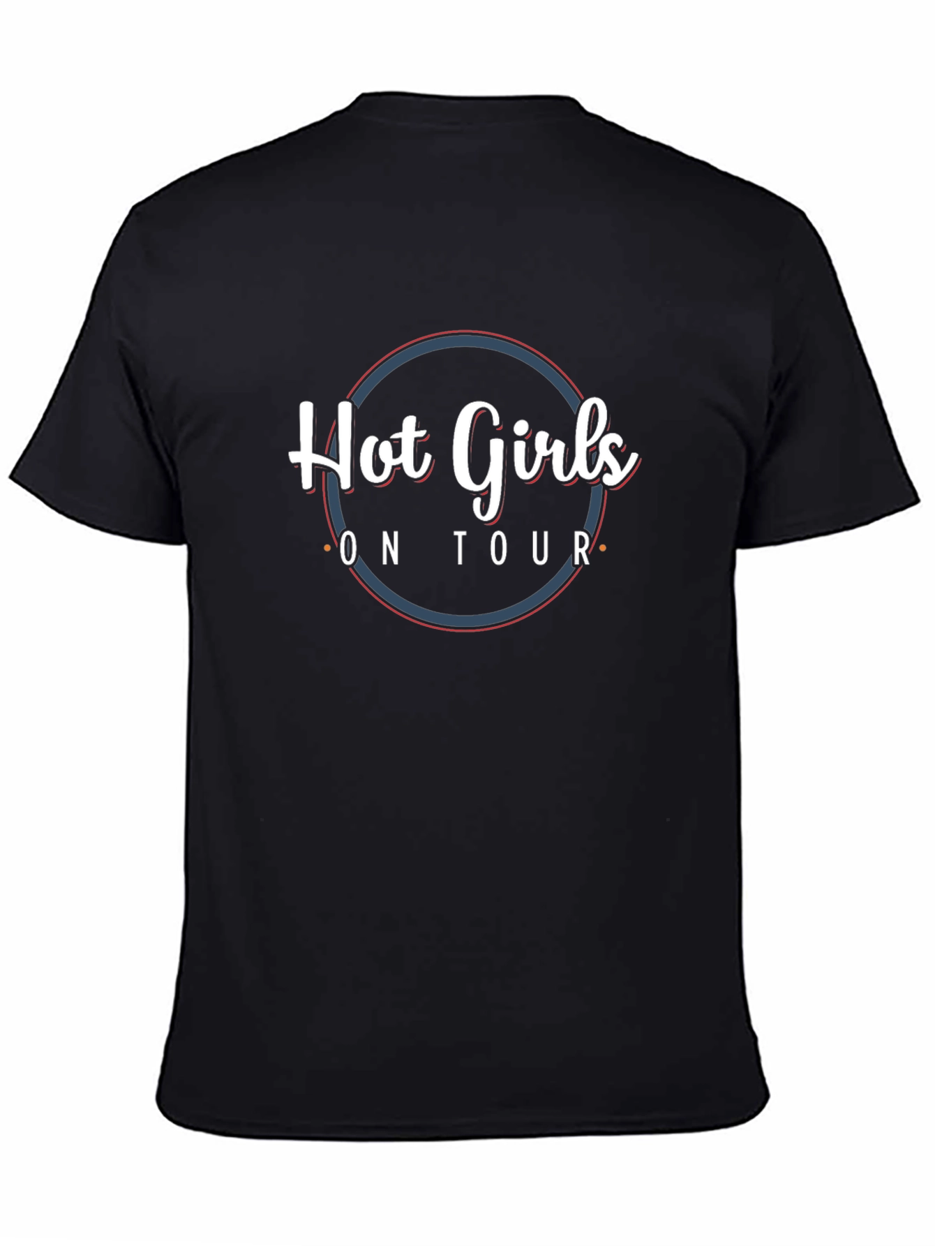 Black Hot Girls On Tour Graphic Tee view 4