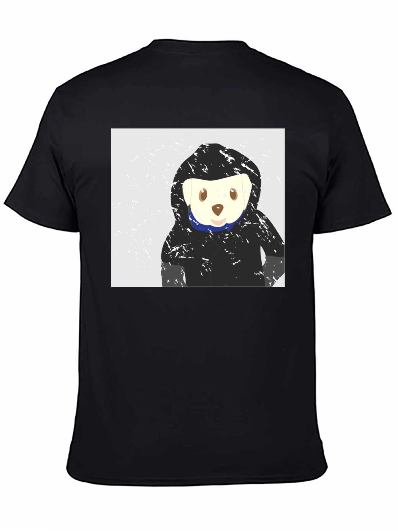 Black Bear Hoodie T-Shirt - Stylish Comfort view 4