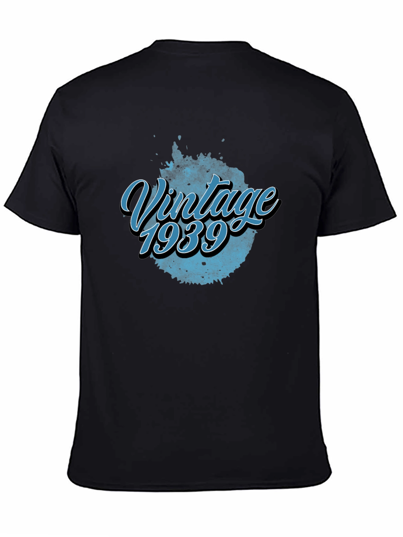 Black Vintage 1939 Graphic T-Shirt view 4