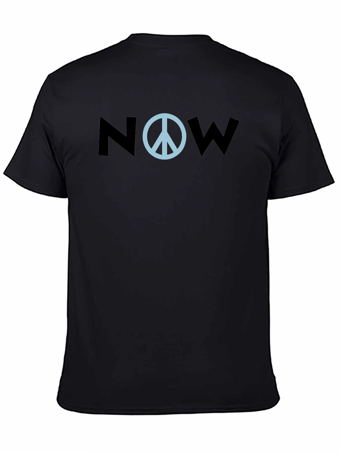 Black Peace Now T-Shirt - Mens view 4