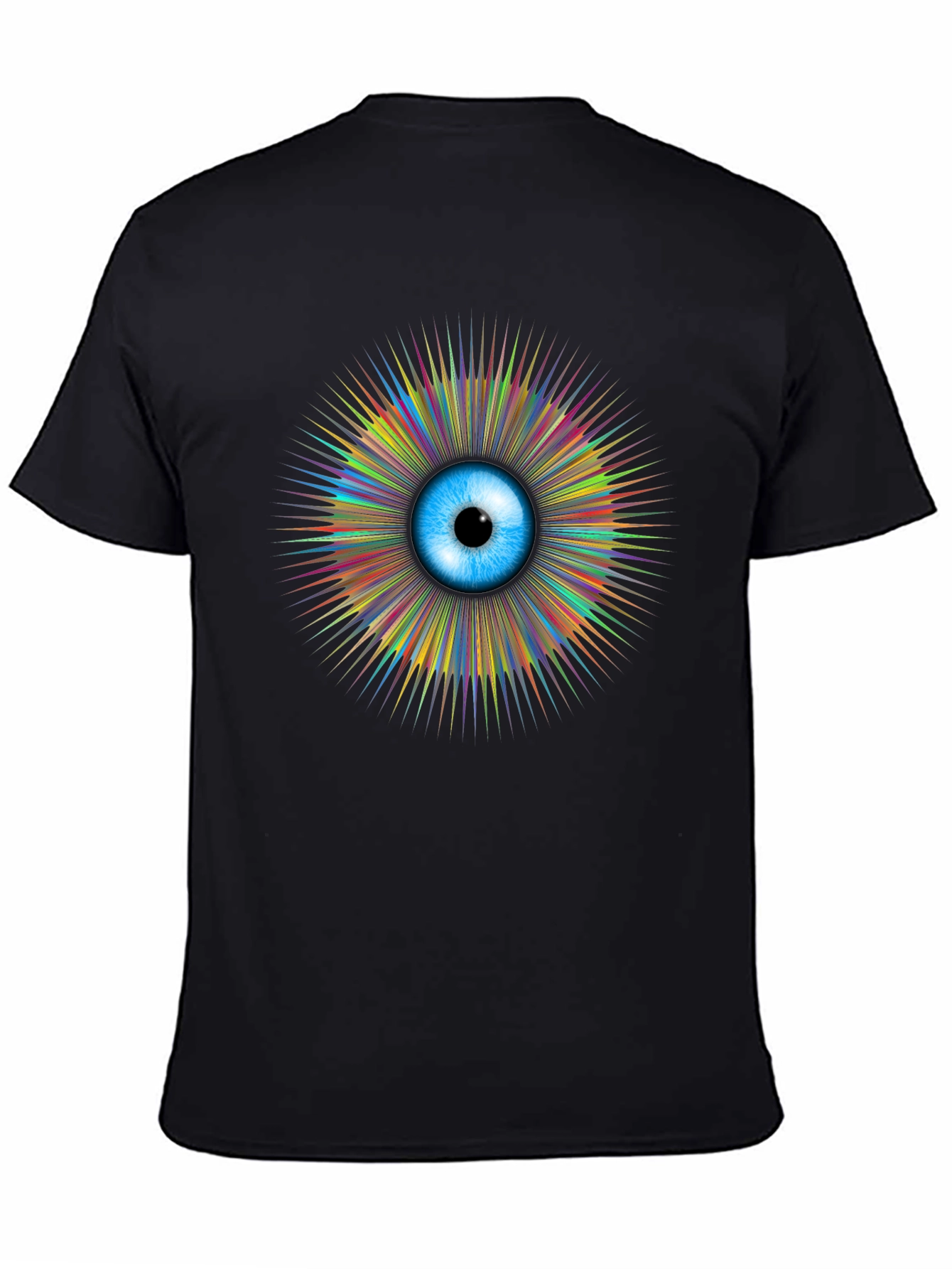 Black Eye See You Graphic T-Shirt - Men's Black Tee view 4