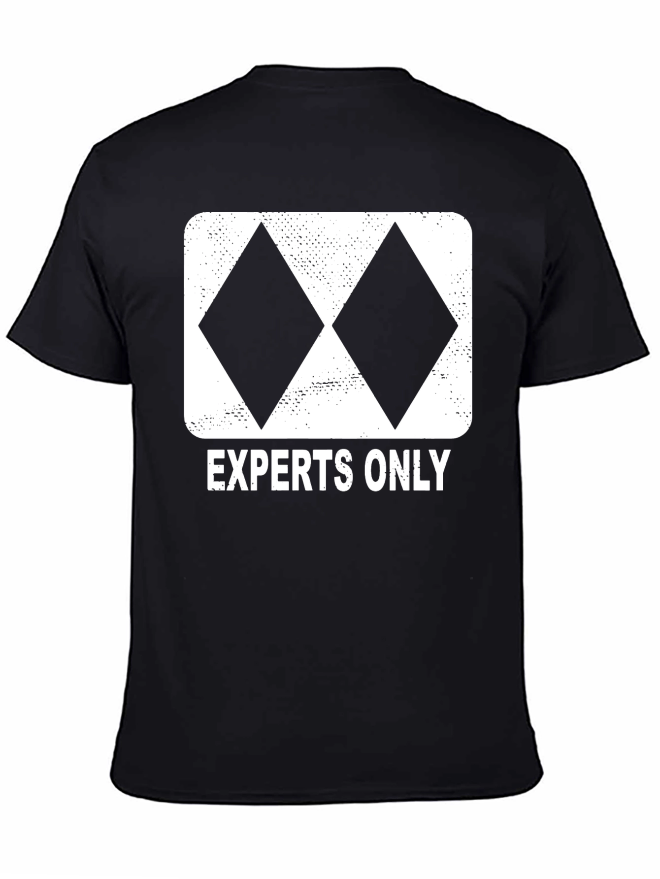 Experts Only Black Graphic Tee - 4