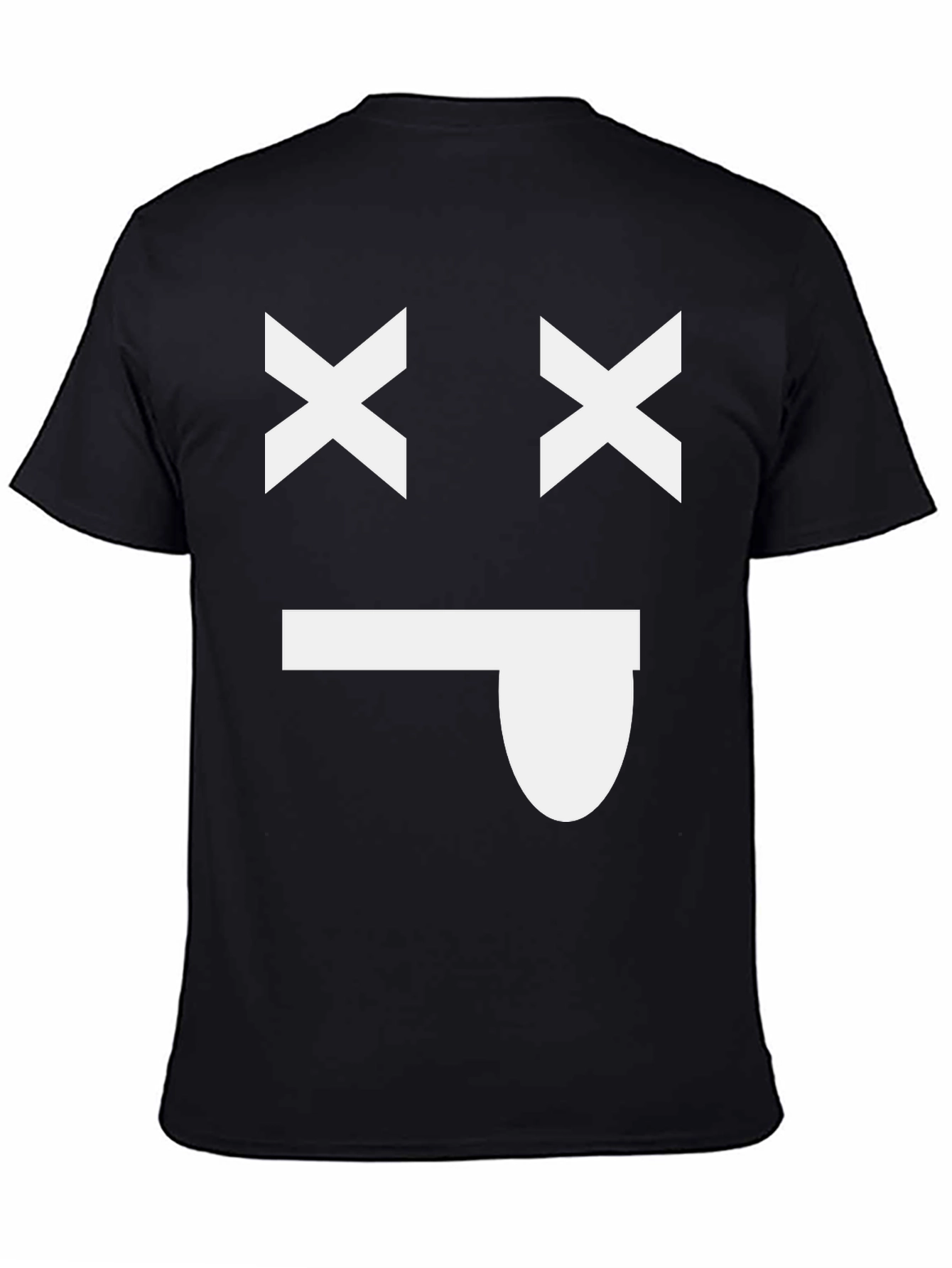 Black Funny Dead Inside T-Shirt view 4