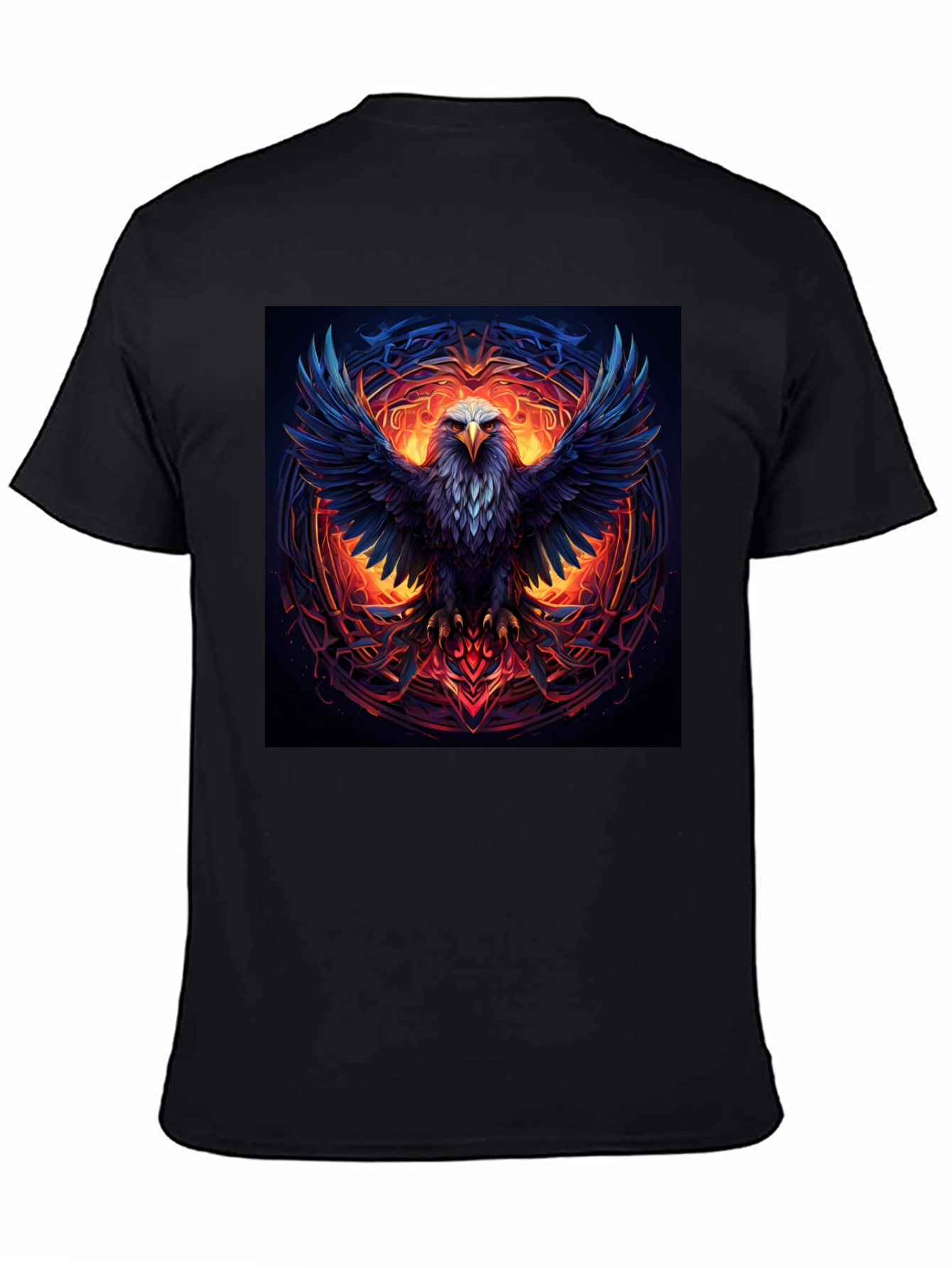 Black Eagle Fire T-Shirt view 4