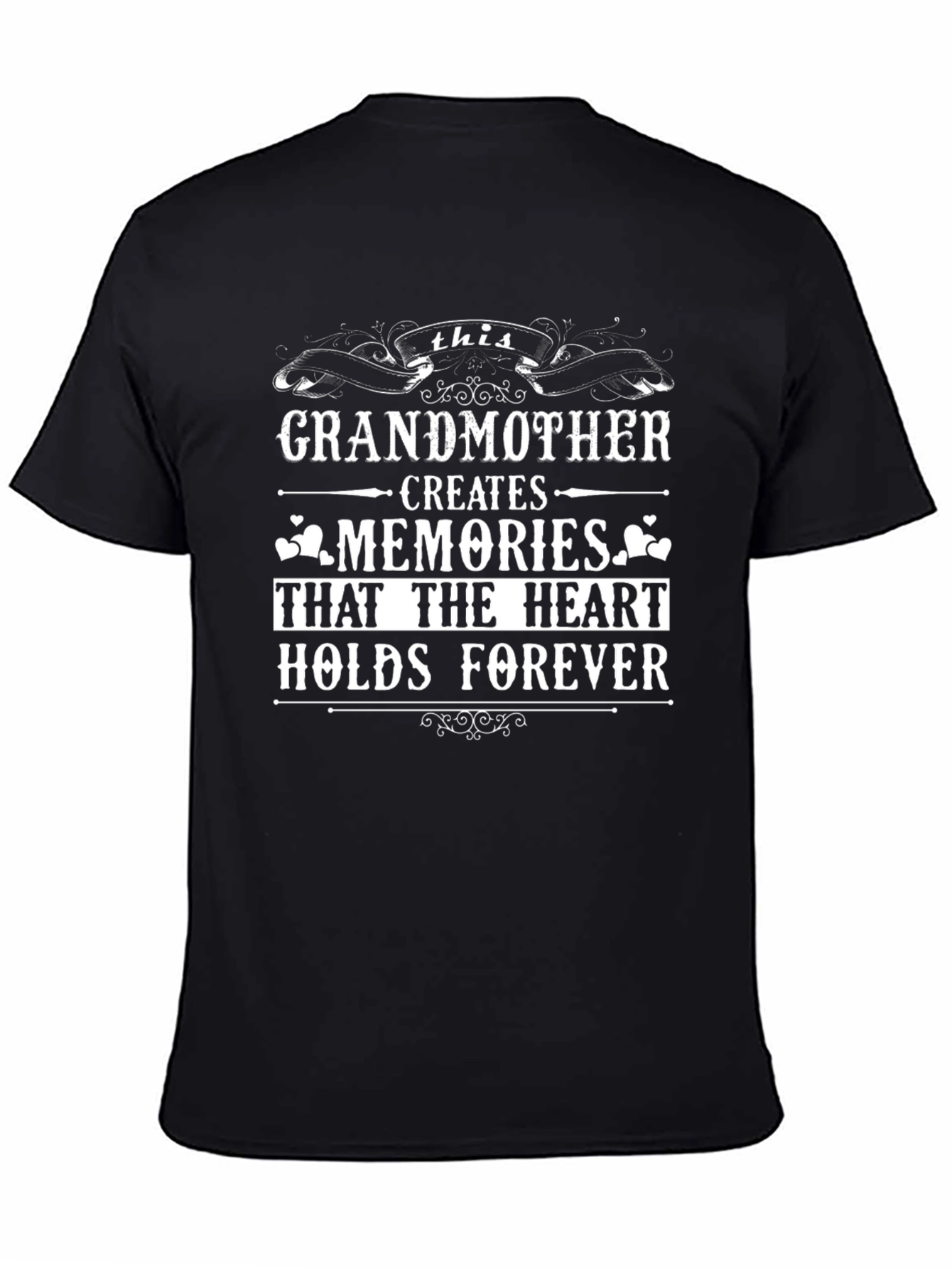 Black Grandmother Creates Memories T-Shirt view 4