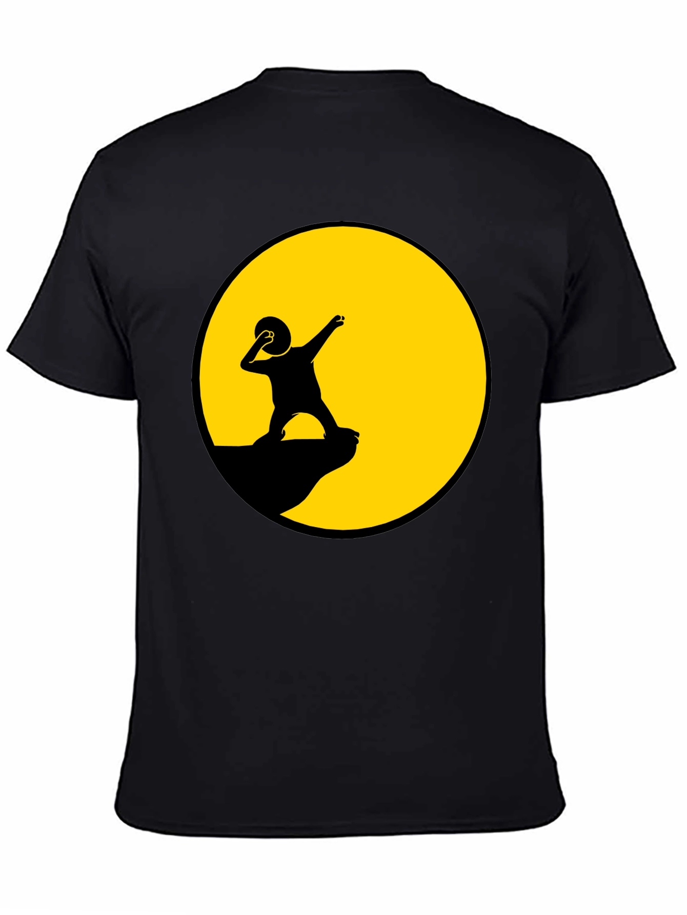 Black Lion King Parody Graphic Tee view 4