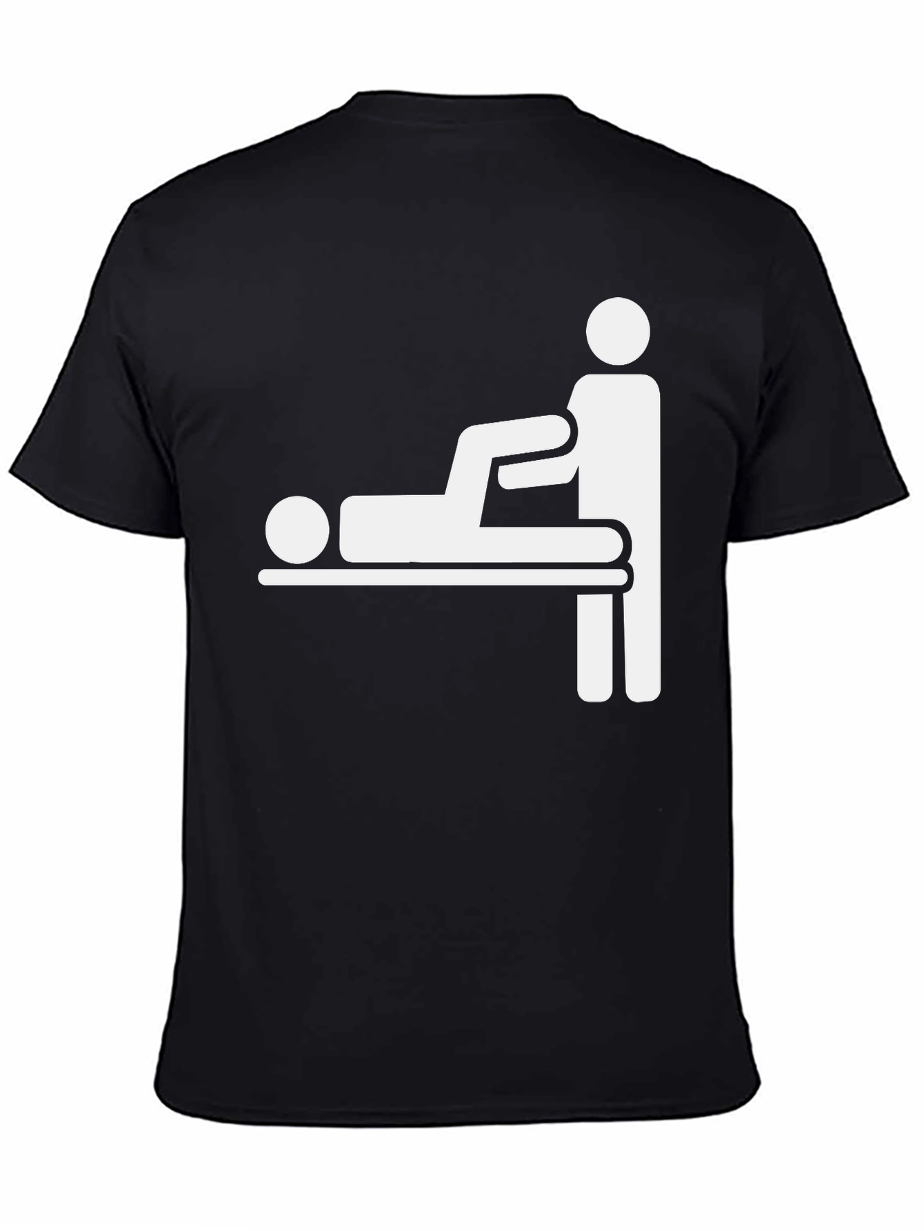 Funny Physiotherapy T-Shirt - Black Cotton Tee - 4