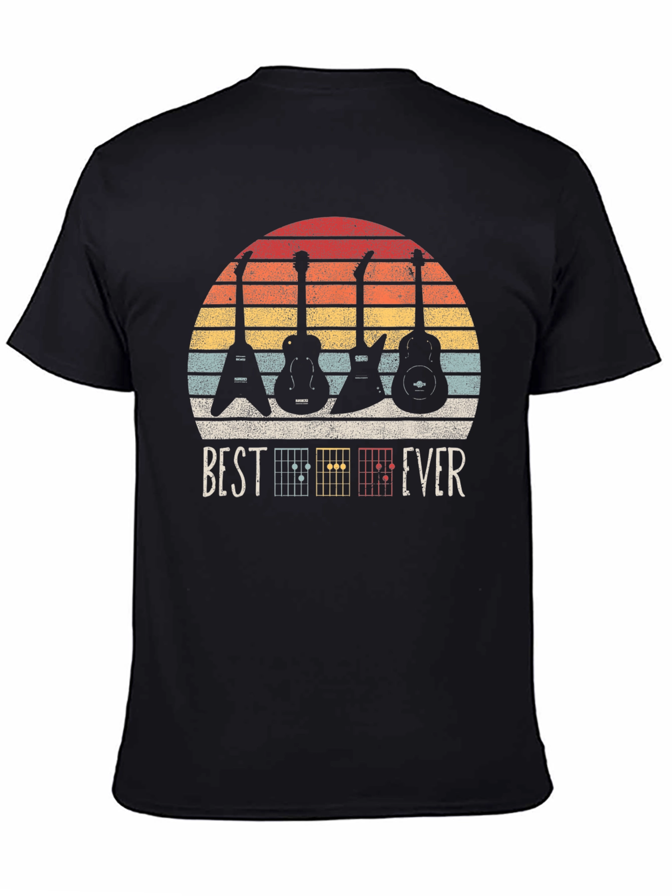 Best Ever Guitar T-Shirt - Music Lover Tee - 4