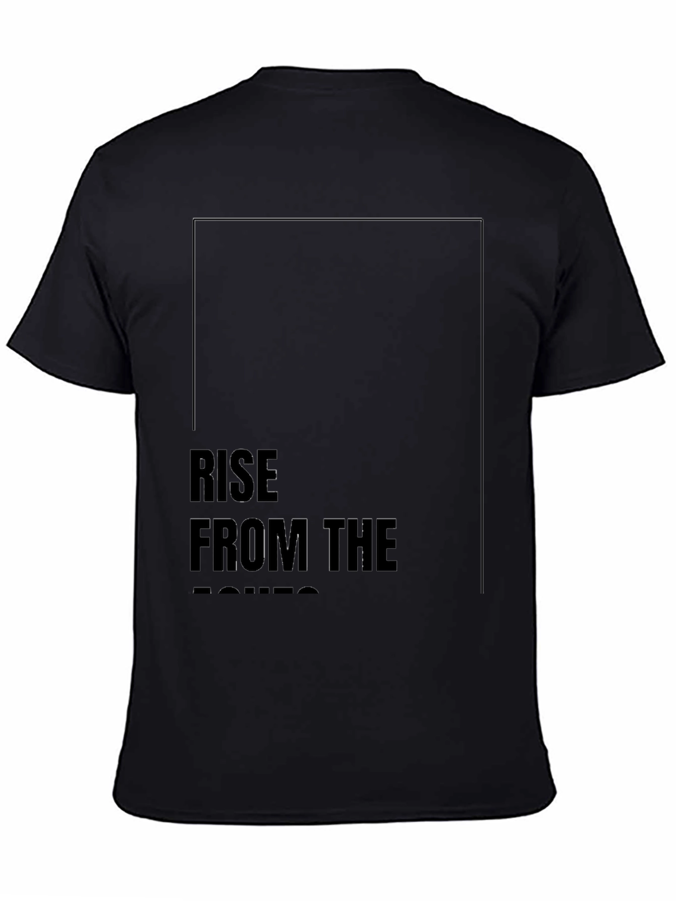 Black Rise From The Ashes Black T-Shirt view 4