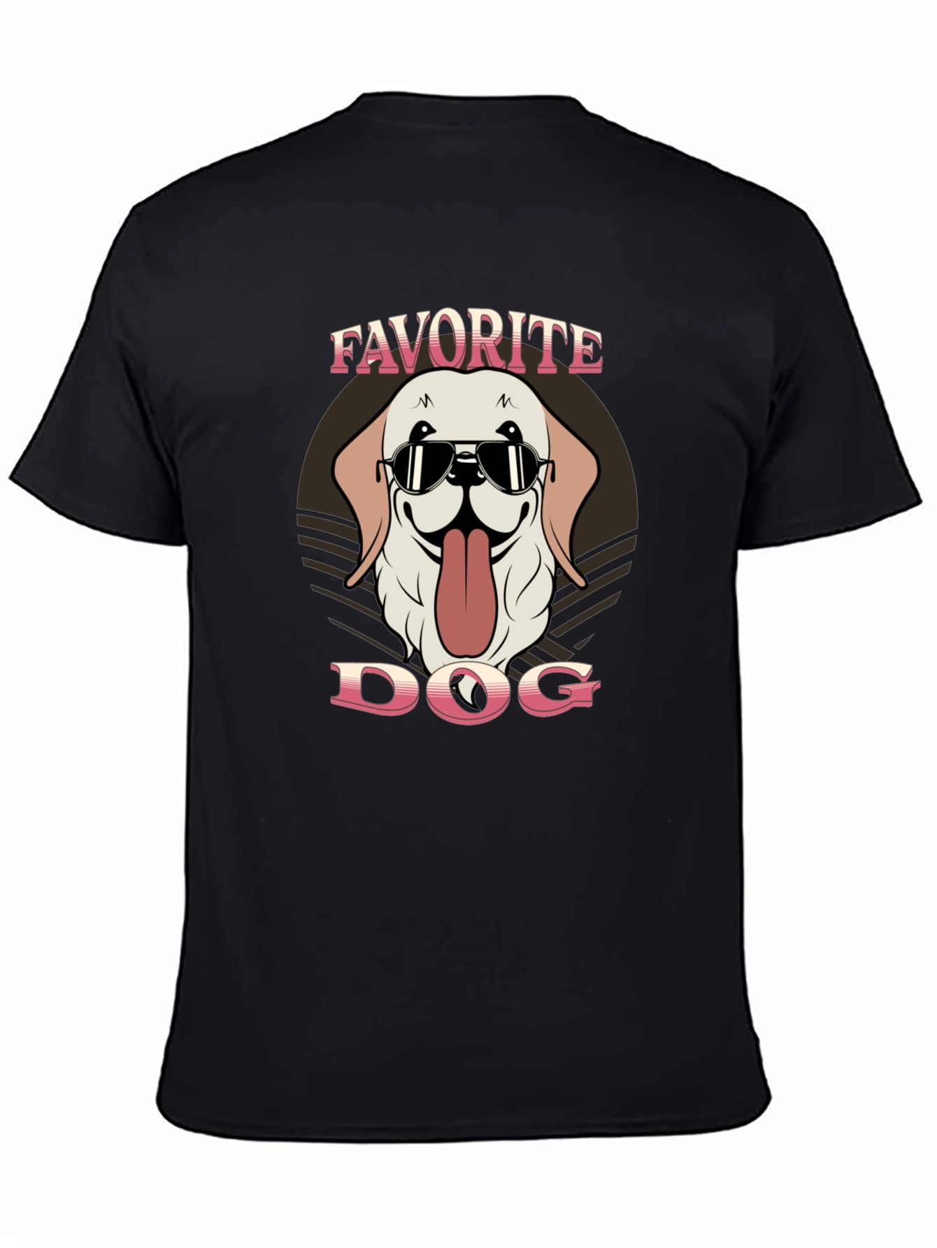 Cool Dog Graphic T-Shirt - Favorite Dog Design - 4