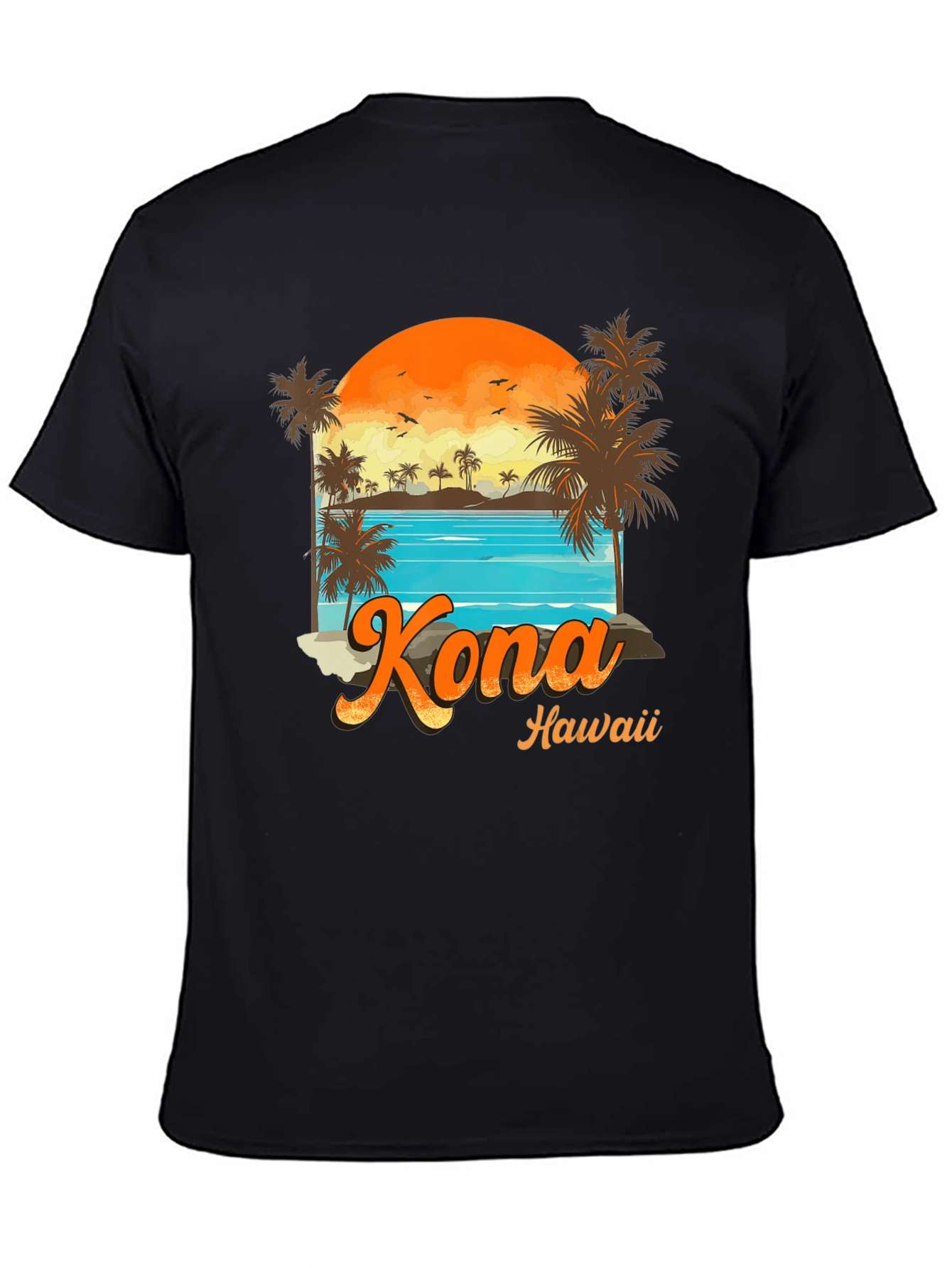 Kona Hawaii Graphic T-Shirt - Island Vibes Tee - 4