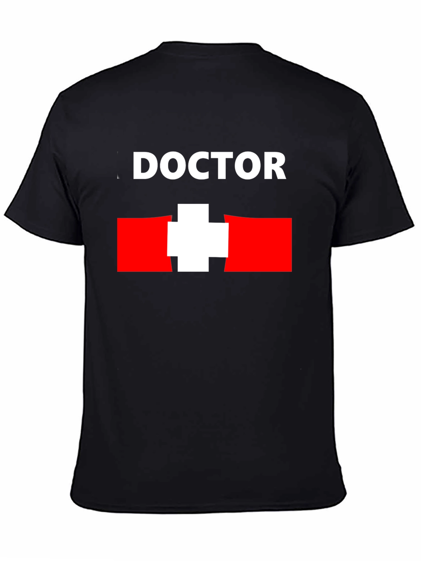 Black Doctor T-Shirt - Medical Professional Tee view 4