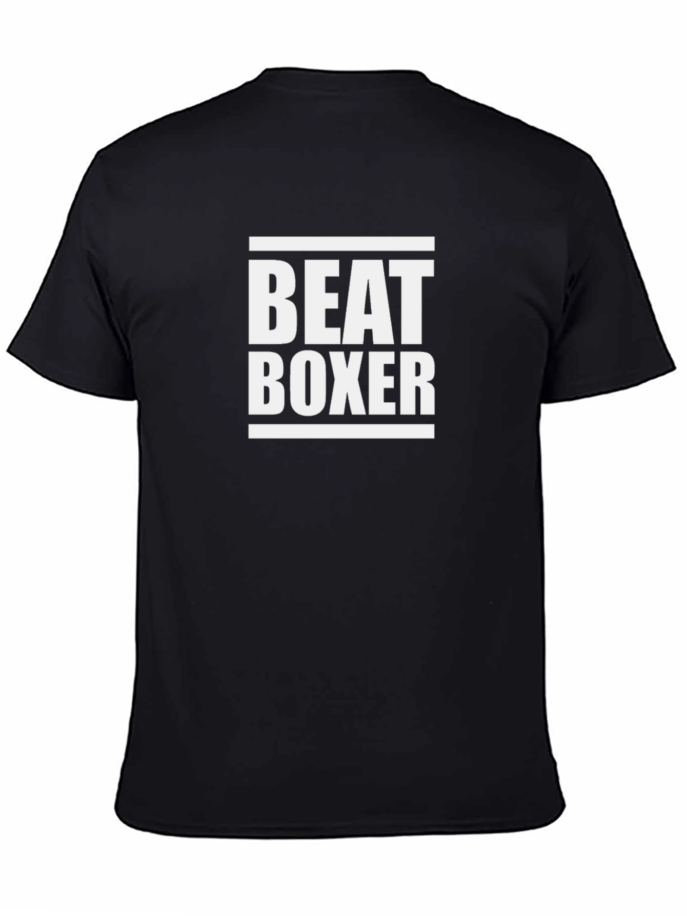 Black Beat Boxer Graphic T-Shirt view 4