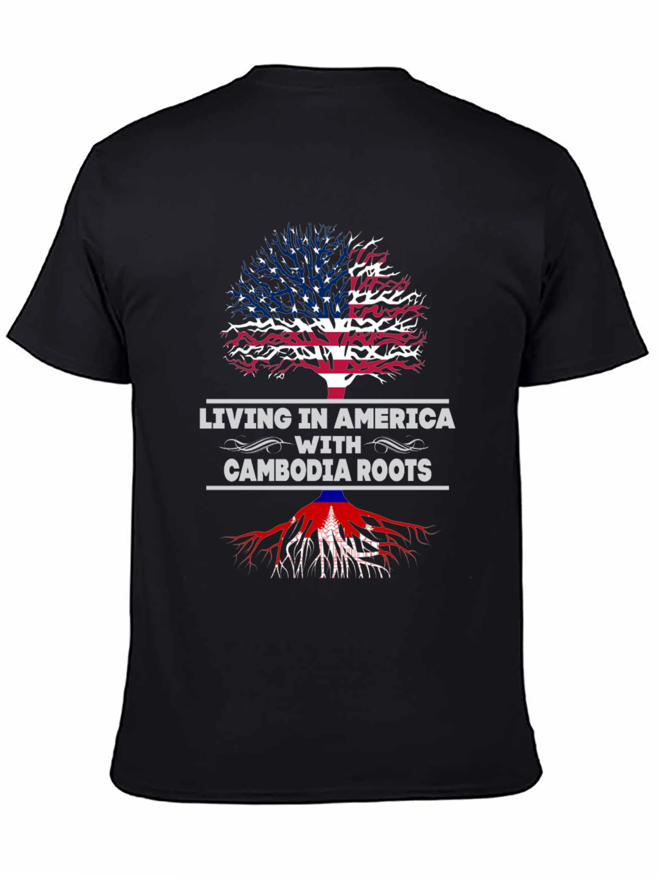 America Cambodia Roots T-Shirt - 4