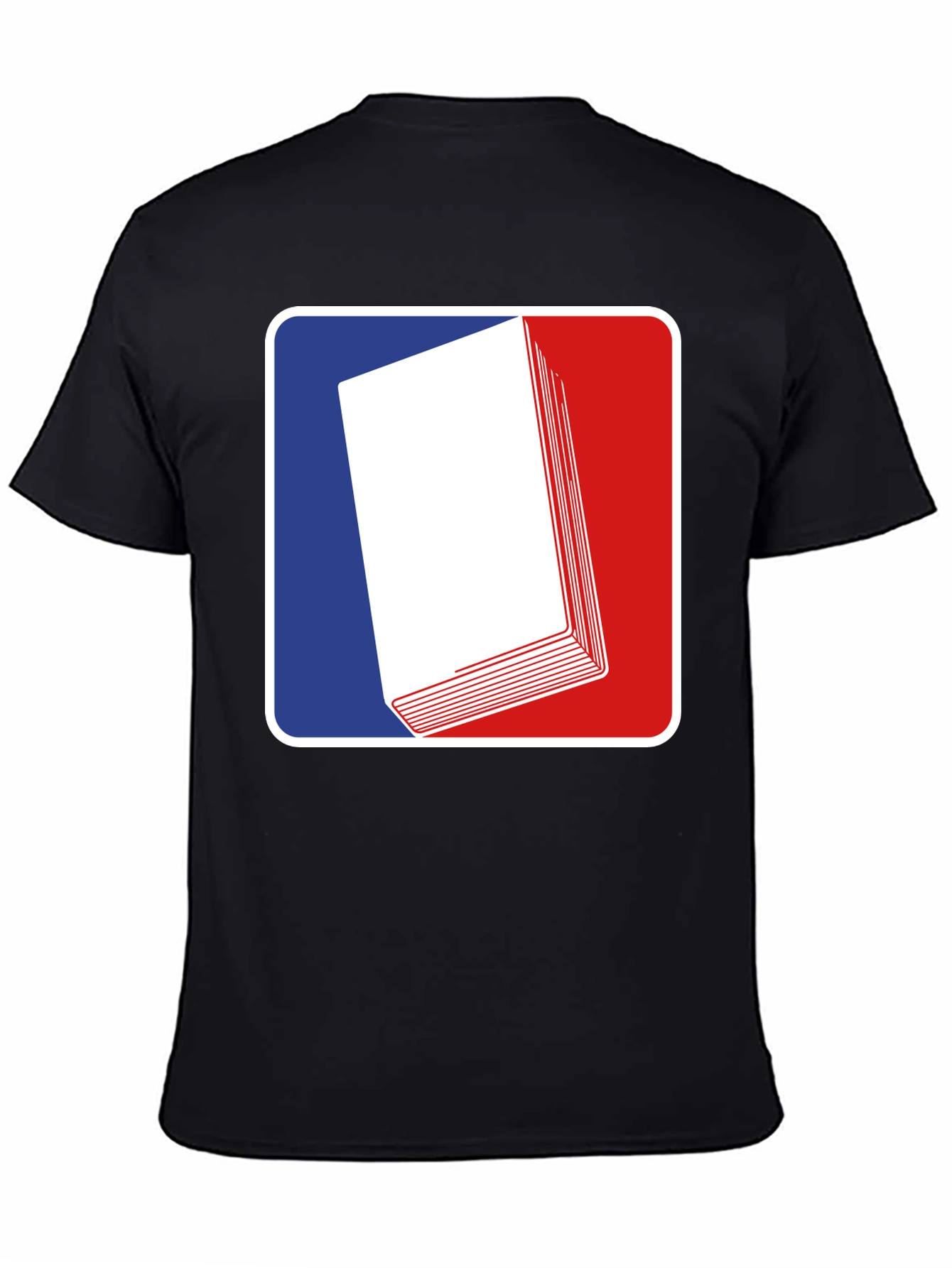 Black Graphic Tee: Books USA Style view 4