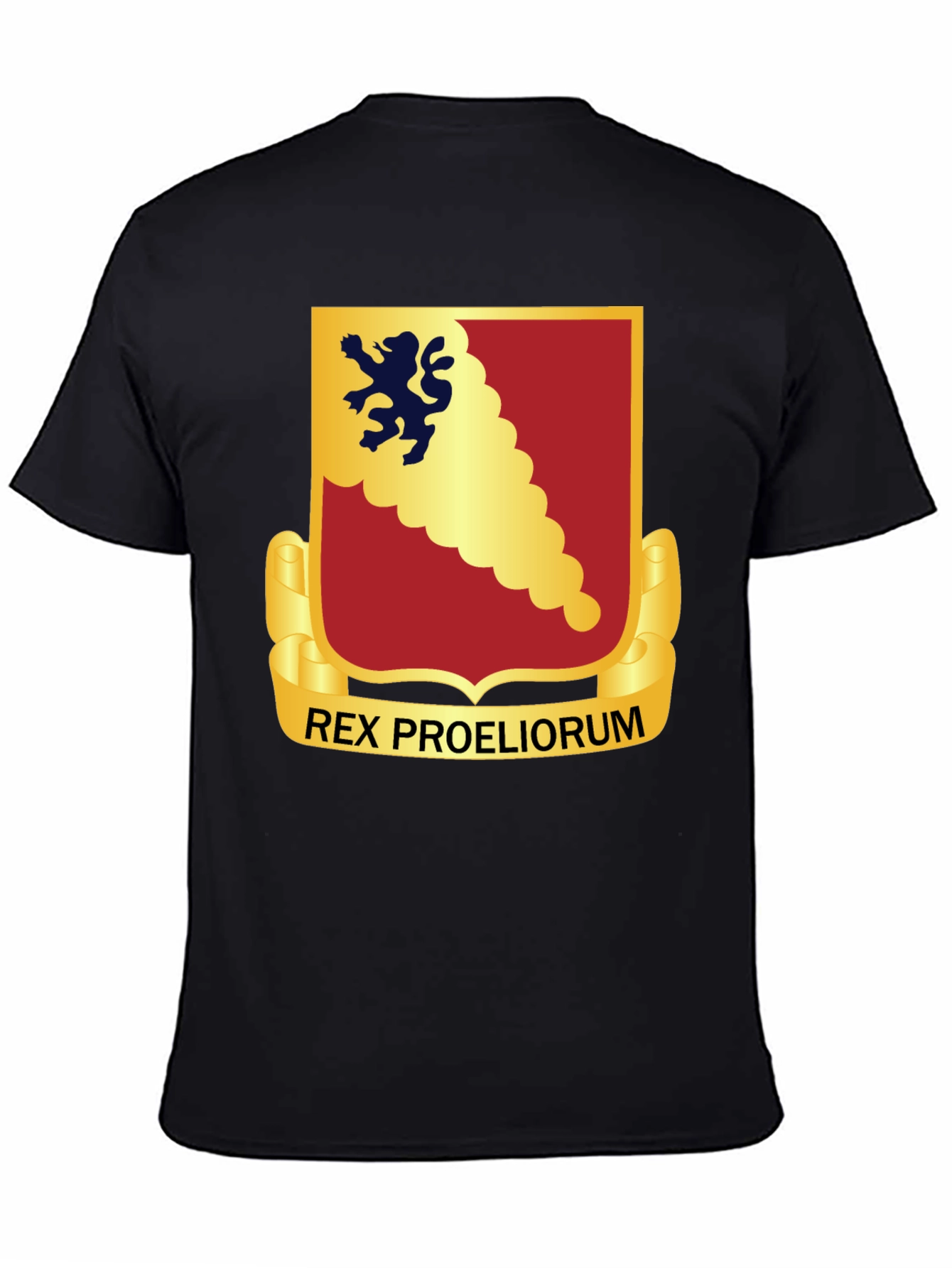 Black REX PROELIORUM T-Shirt view 4
