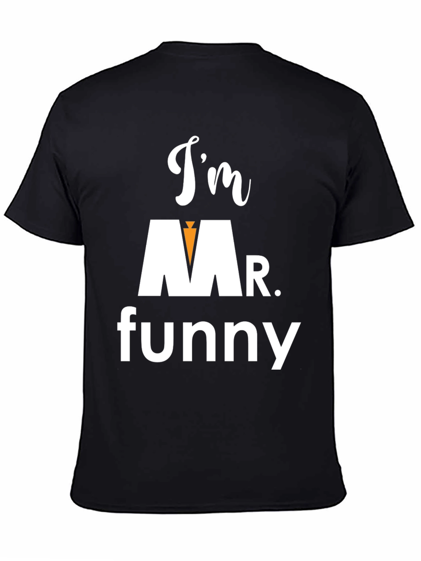 Black I'm Mr. Funny Graphic Tee view 4
