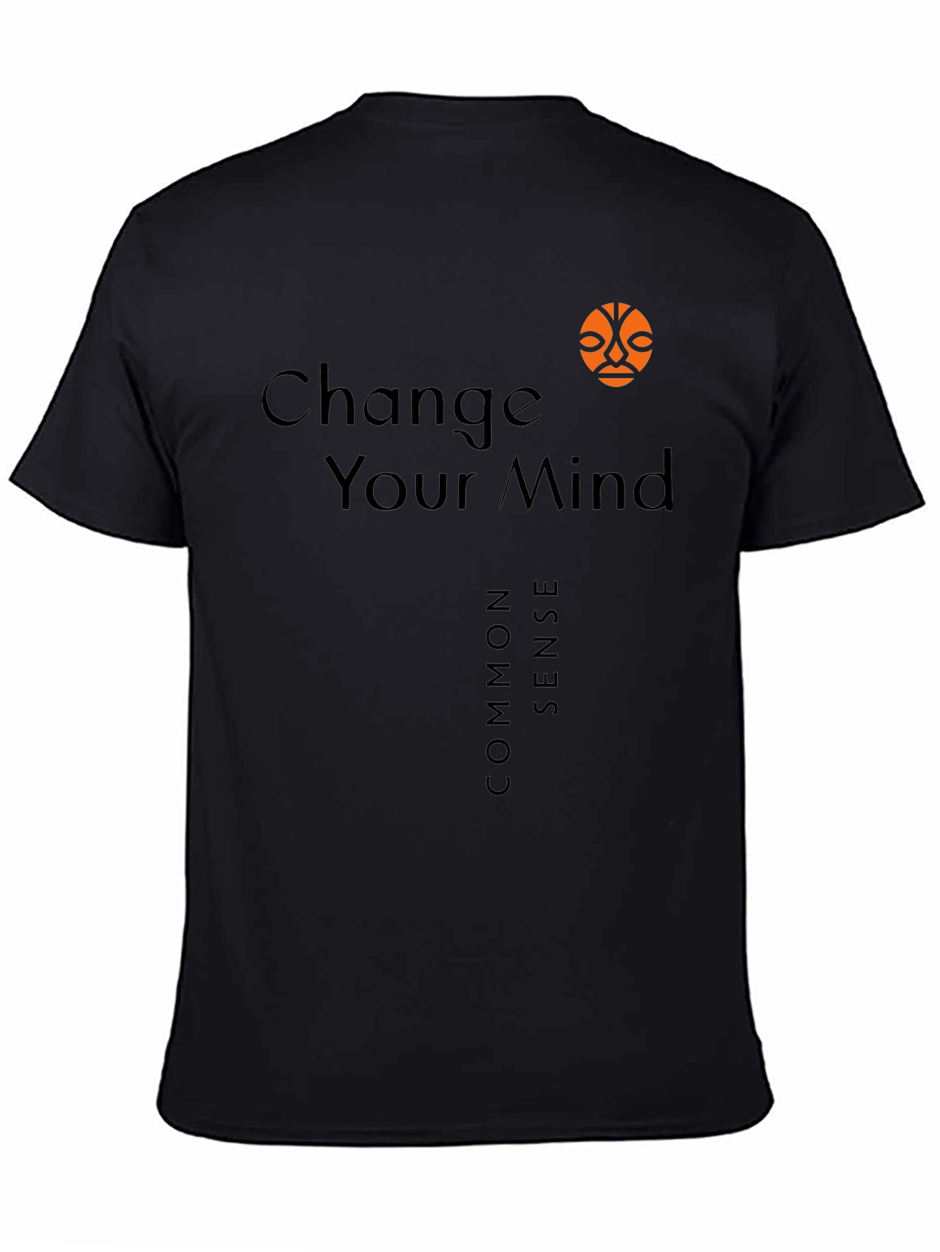 Black Change Your Mind T-Shirt view 4
