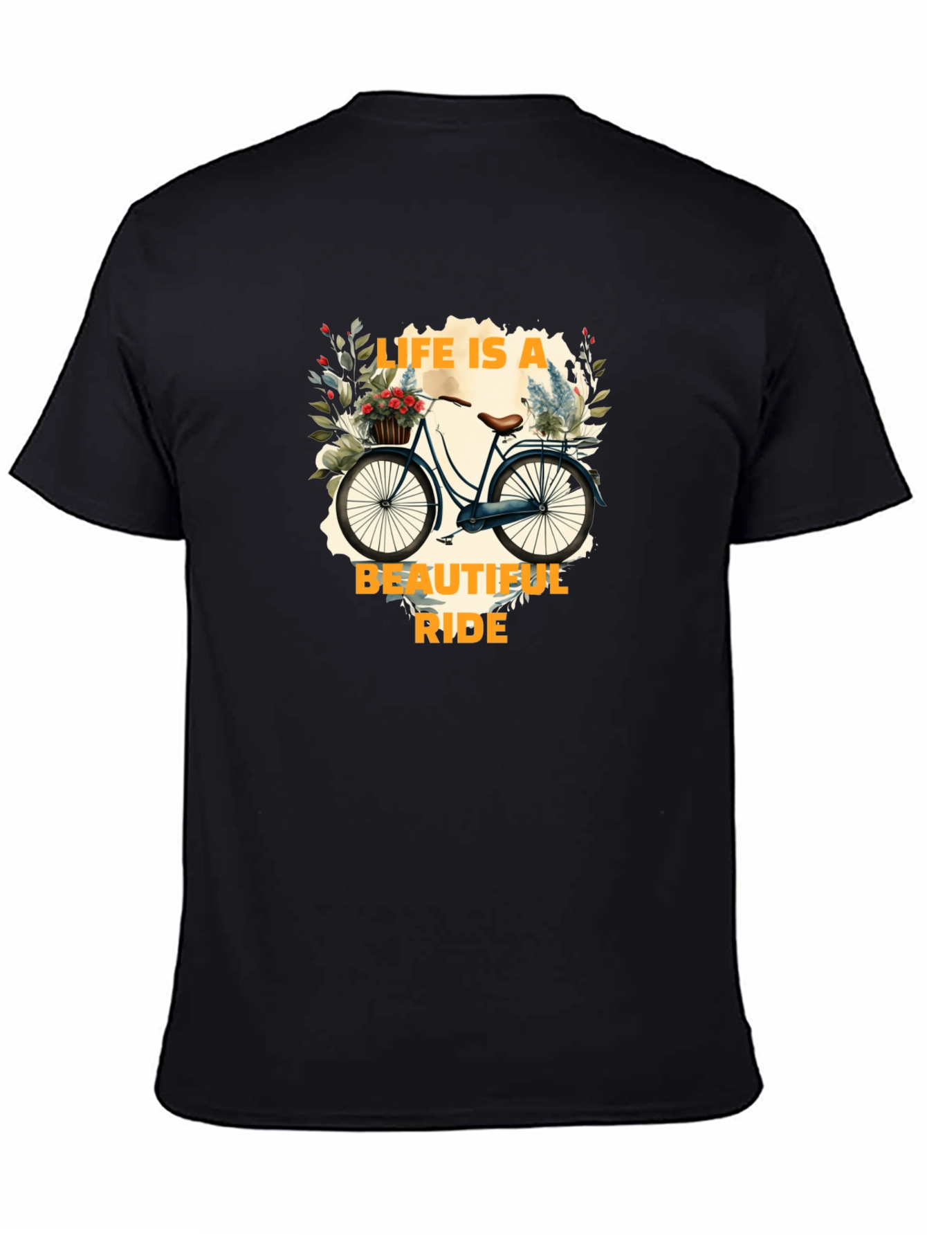 Black Life is a Beautiful Ride T-Shirt view 4