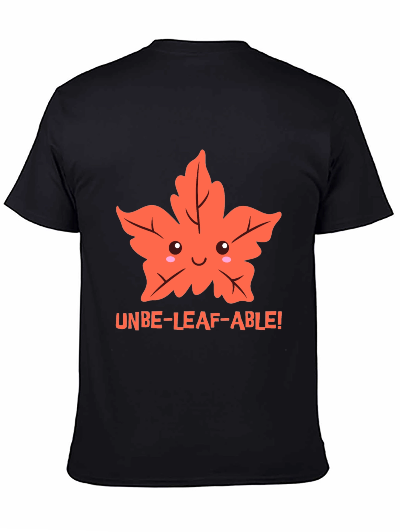 Black Unbe-leaf-able! Graphic Tee view 4