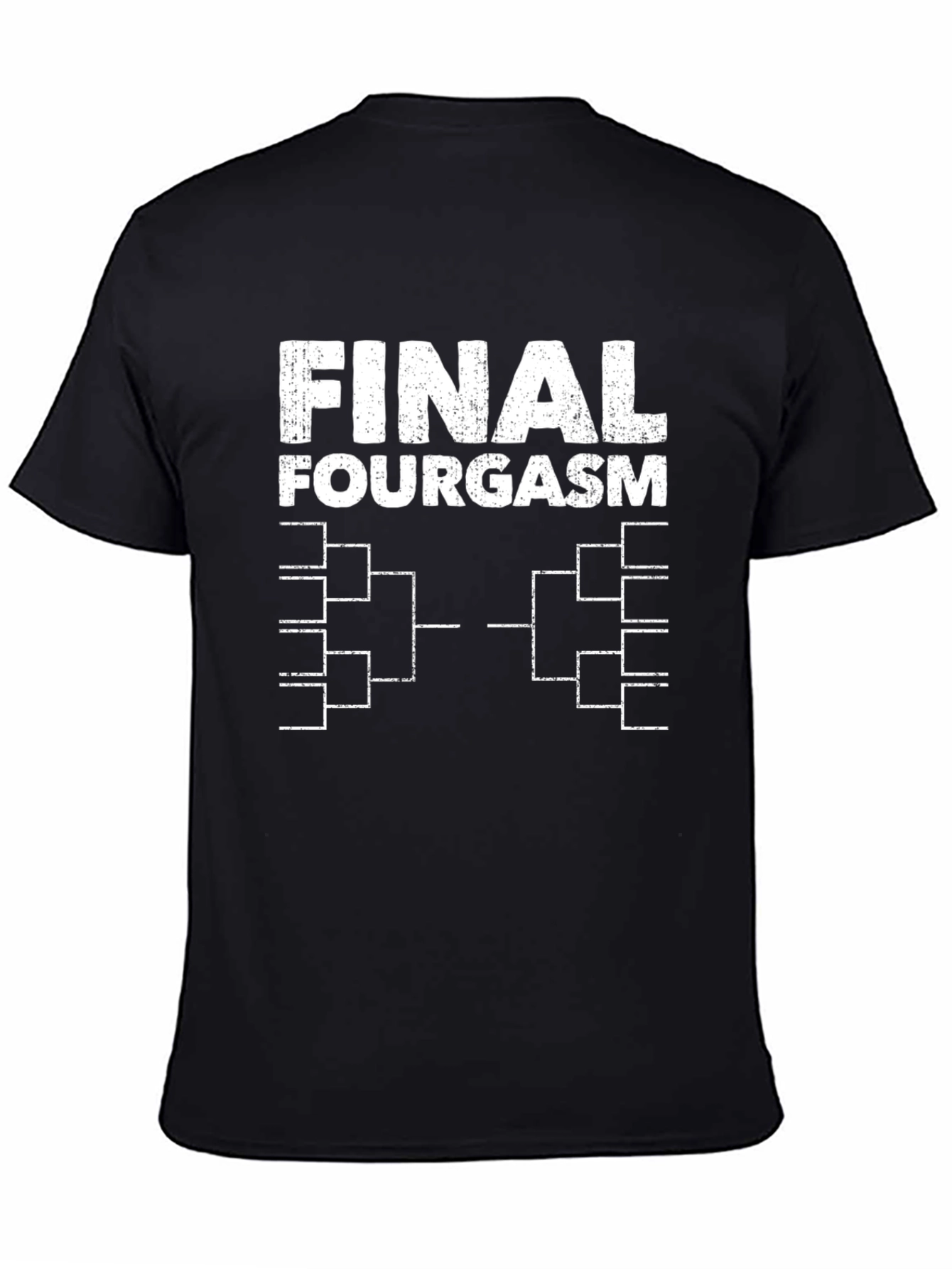 Black Final Fourgasm Black T-Shirt view 4