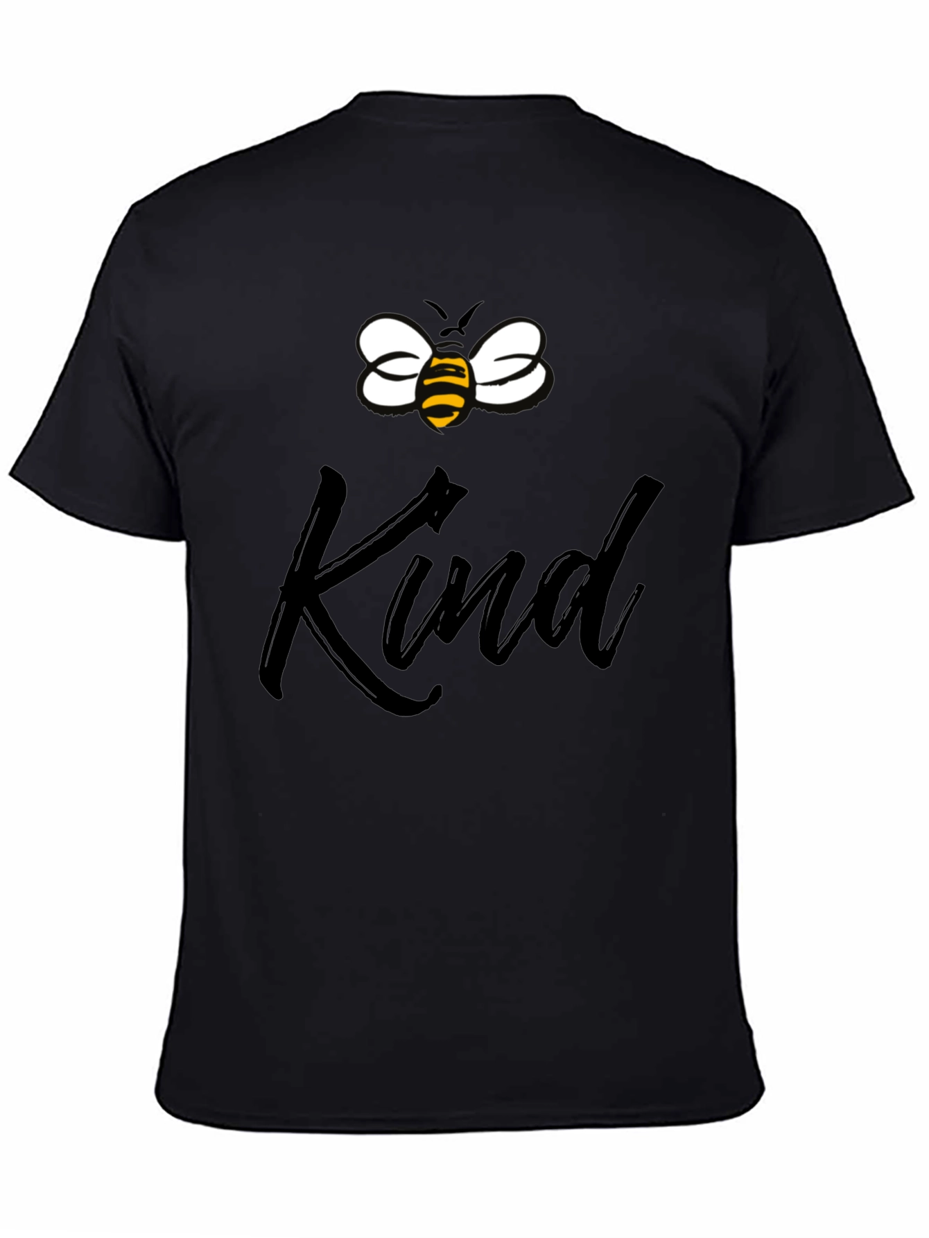 Black Bee Kind Graphic Tee - Stylish Comfort view 4