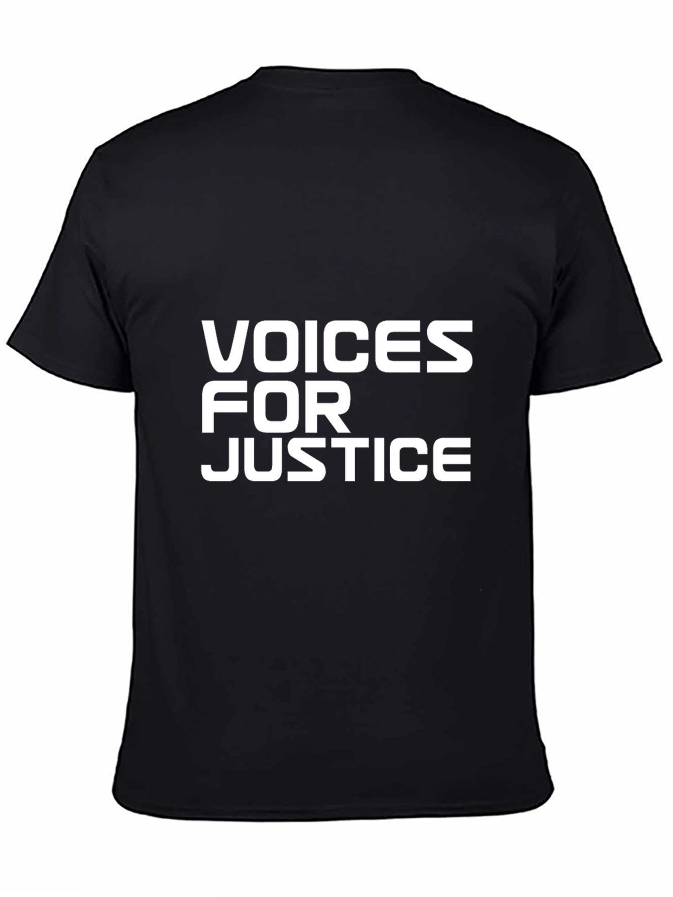 Voices for Justice Black T-Shirt - 4