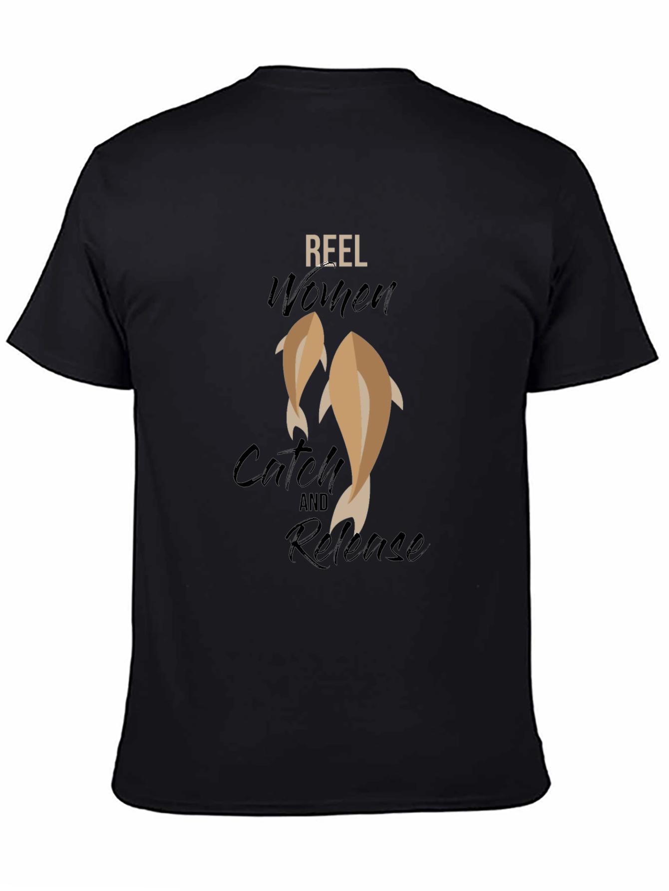Black Reel Women Catch & Release Graphic Tee view 4