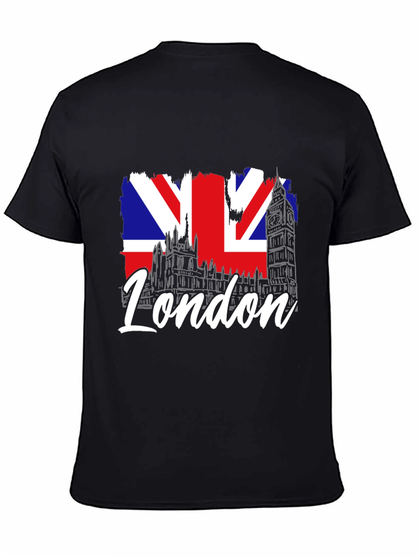 London UK Flag Graphic T-Shirt - 4