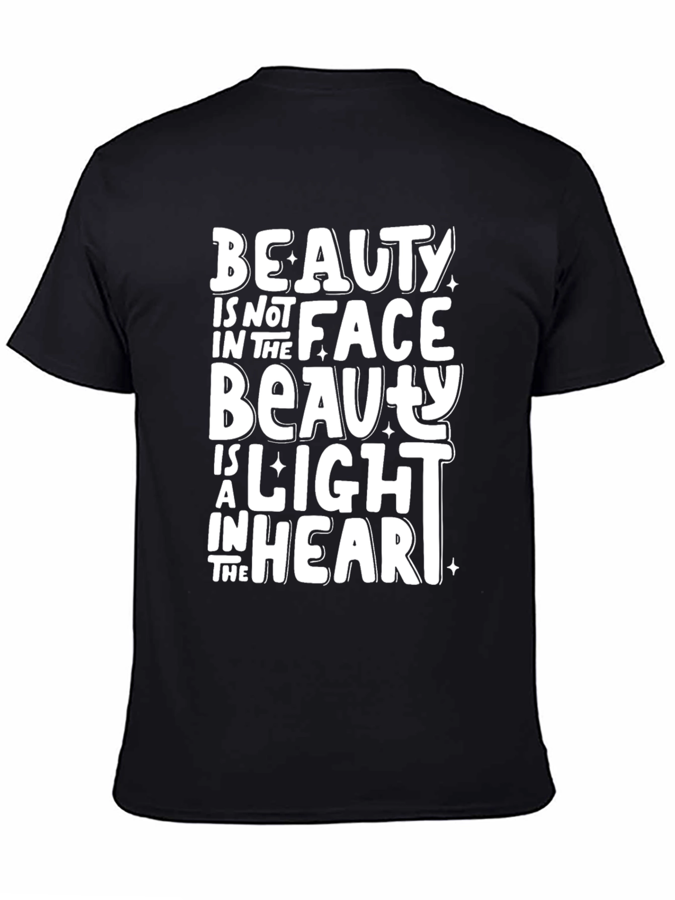 Black Beauty in Heart T-Shirt view 4