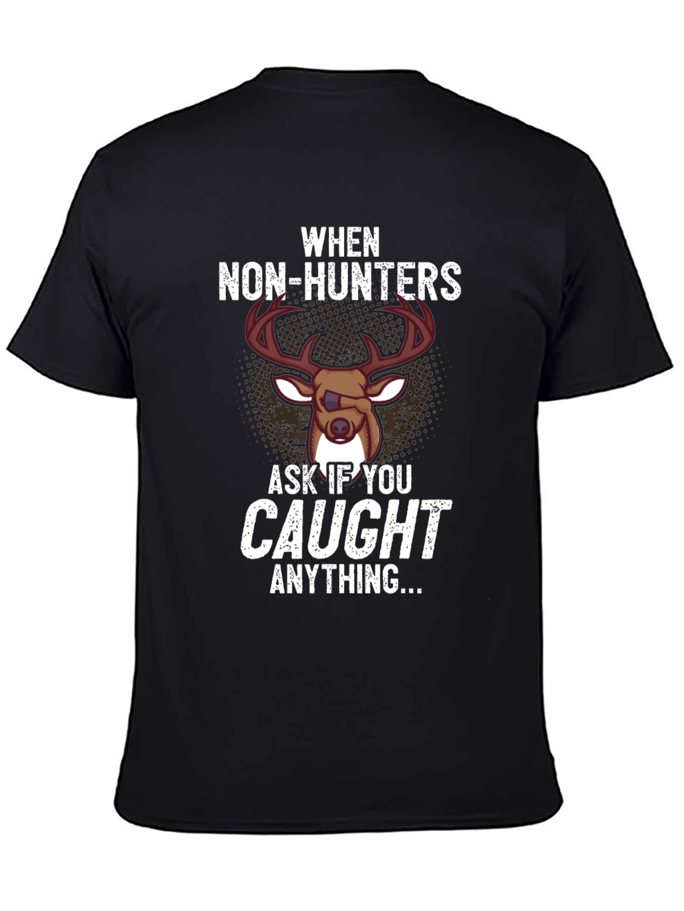 Black Funny Hunting T-Shirt - When Non-Hunters Ask... view 4