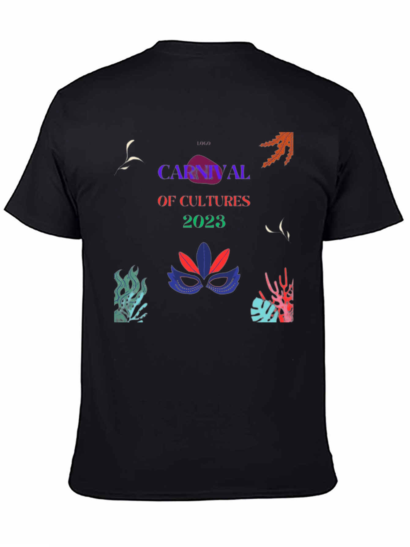 Black Carnival of Cultures 2023 Graphic T-Shirt view 4