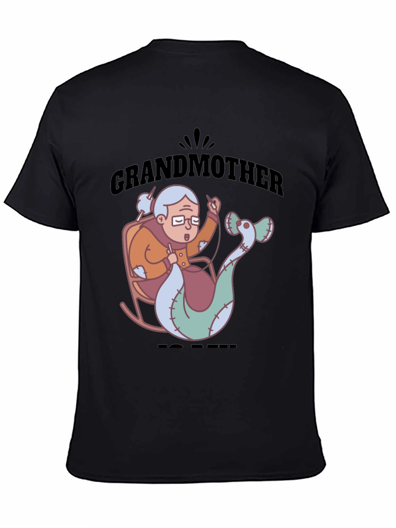 Grandmother Is Knit T-Shirt - 4