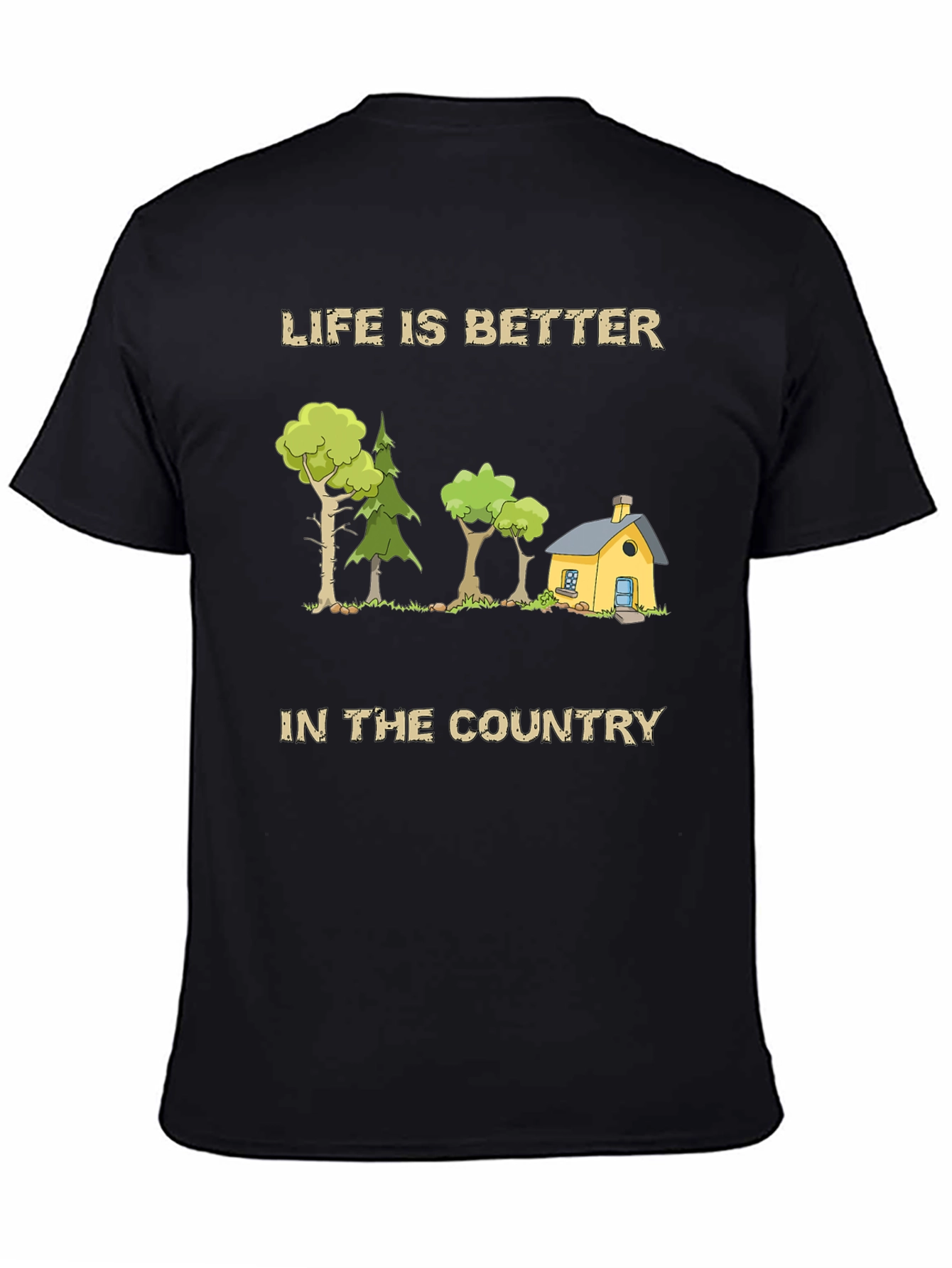 Black Life is Better in the Country Graphic Tee view 4