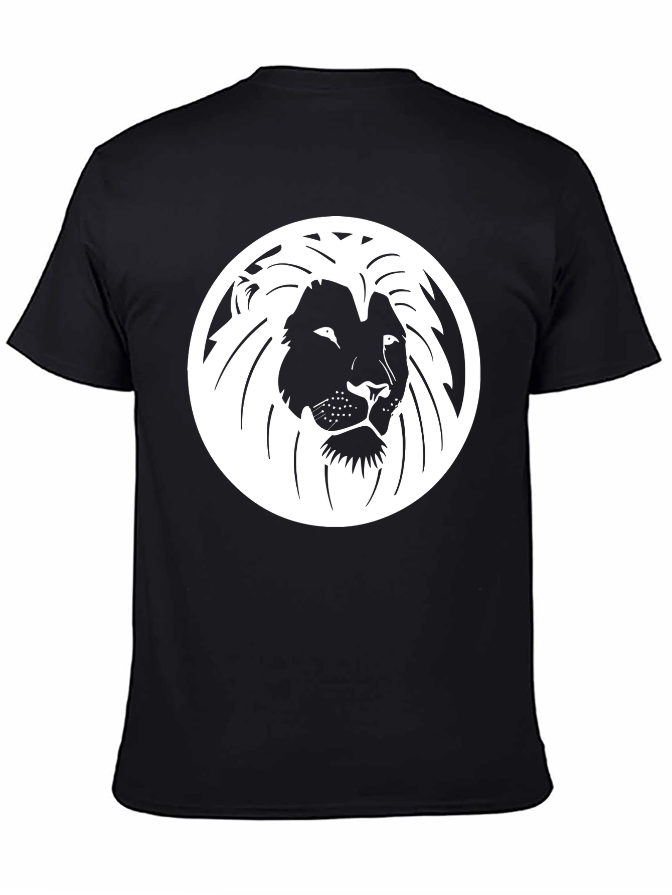 Black Lion Graphic Tee - Black T-Shirt view 4