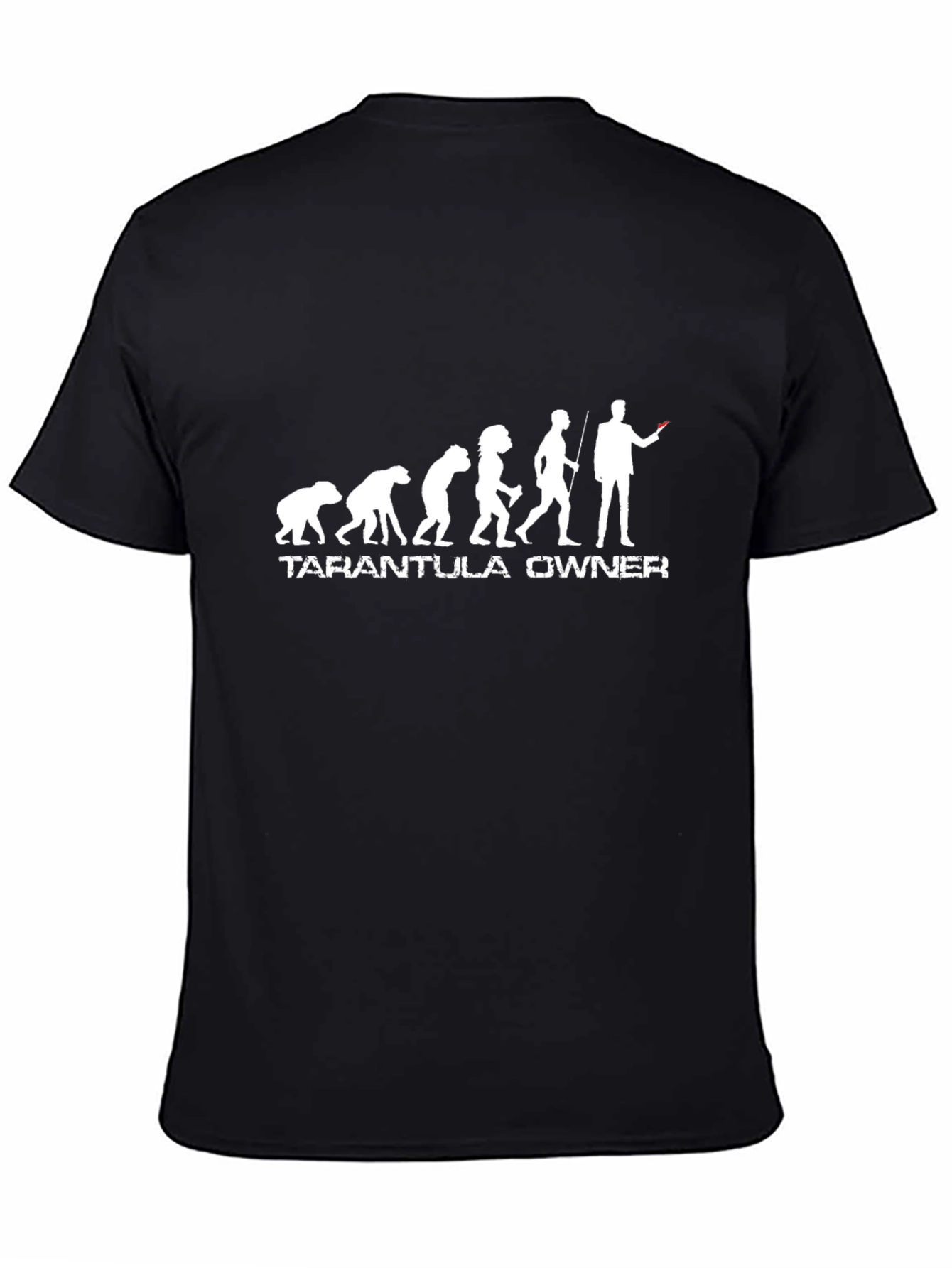 Tarantula Owner Evolution Black T-Shirt - 4