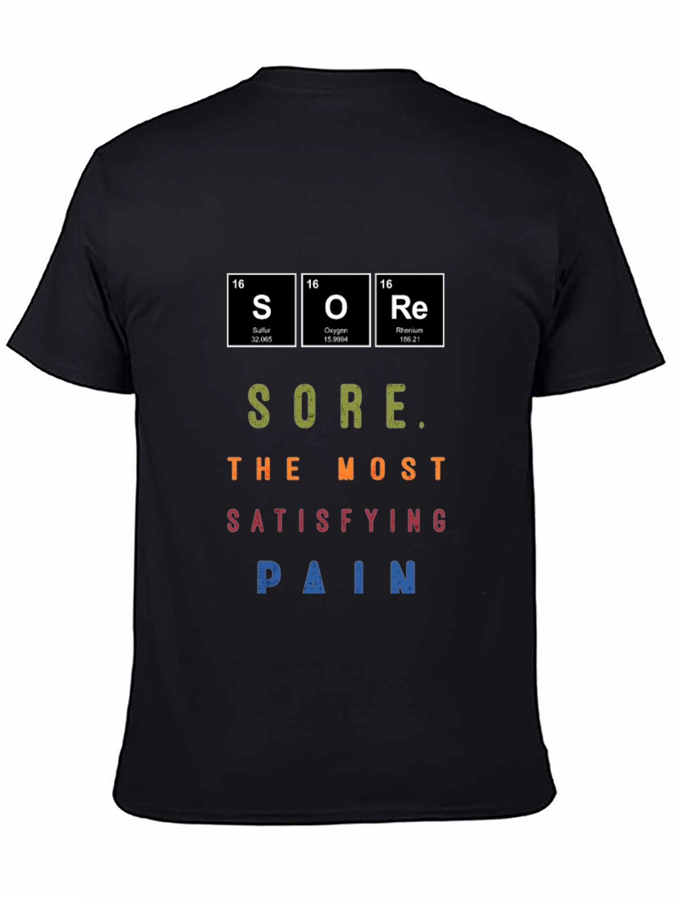 Sore Periodic Table Graphic T-Shirt - 4