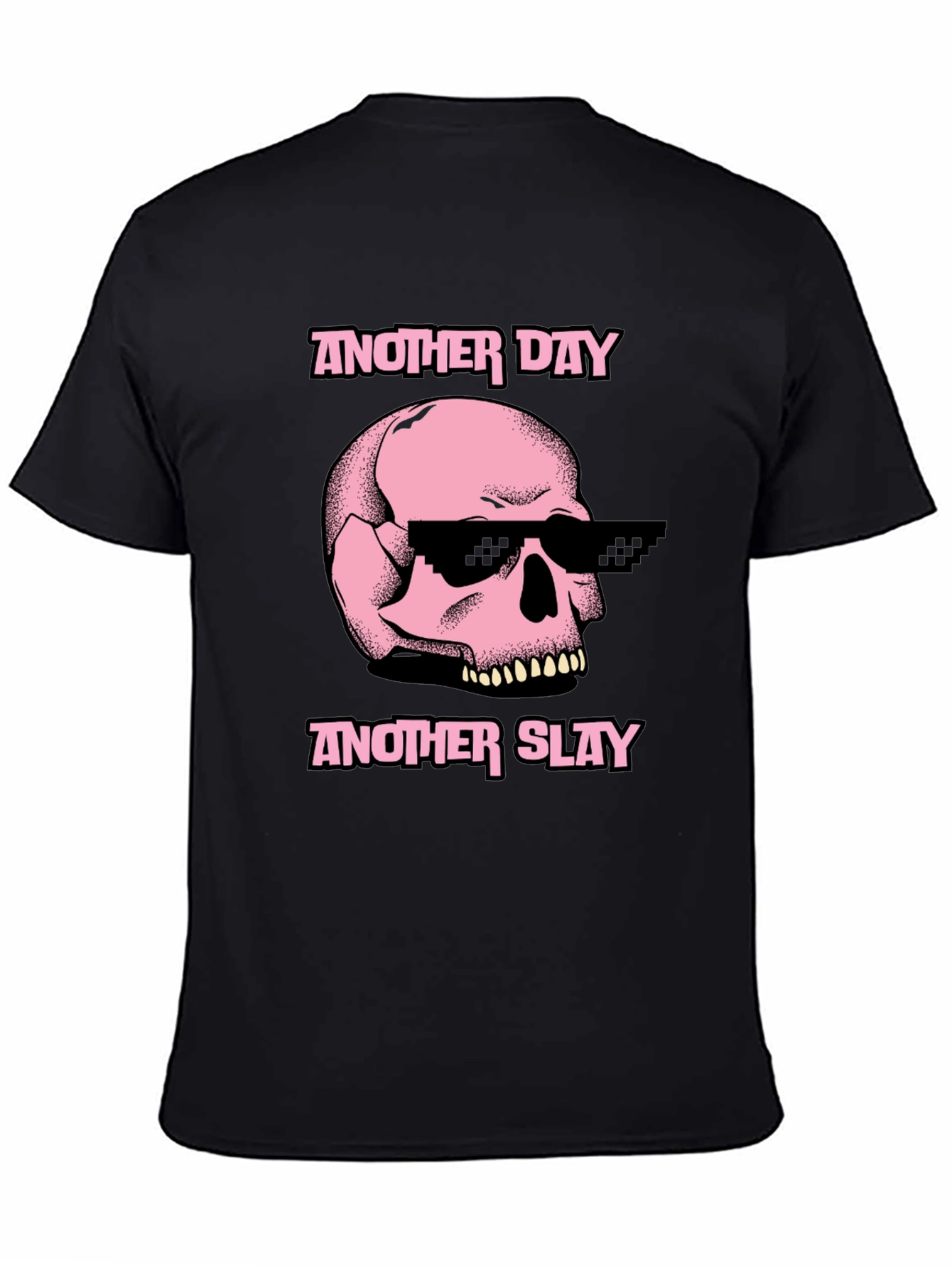 Black Another Day Another Slay Graphic Tee view 4