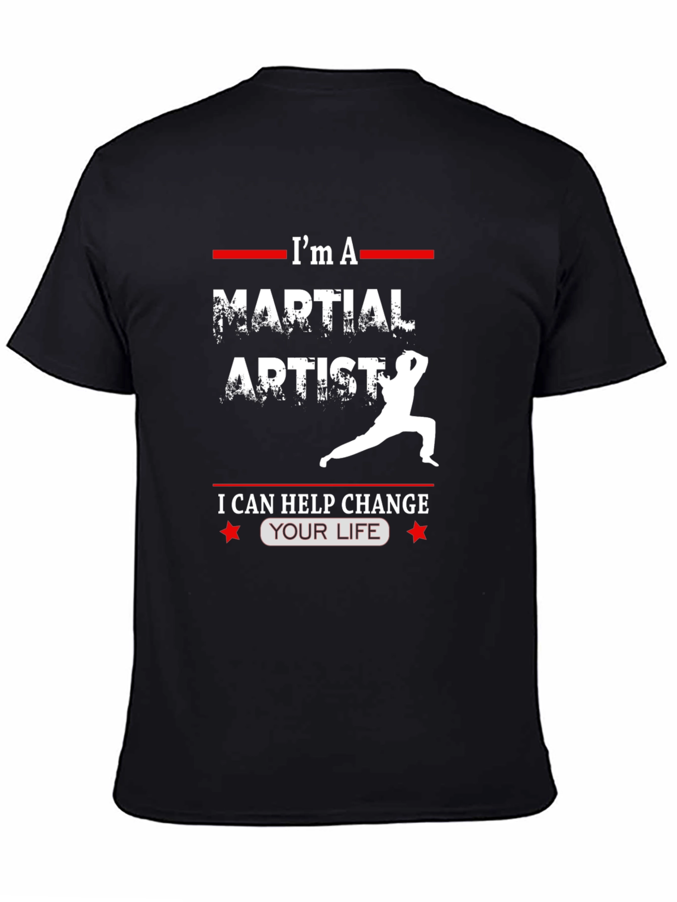 Martial Artist Graphic T-Shirt - 4