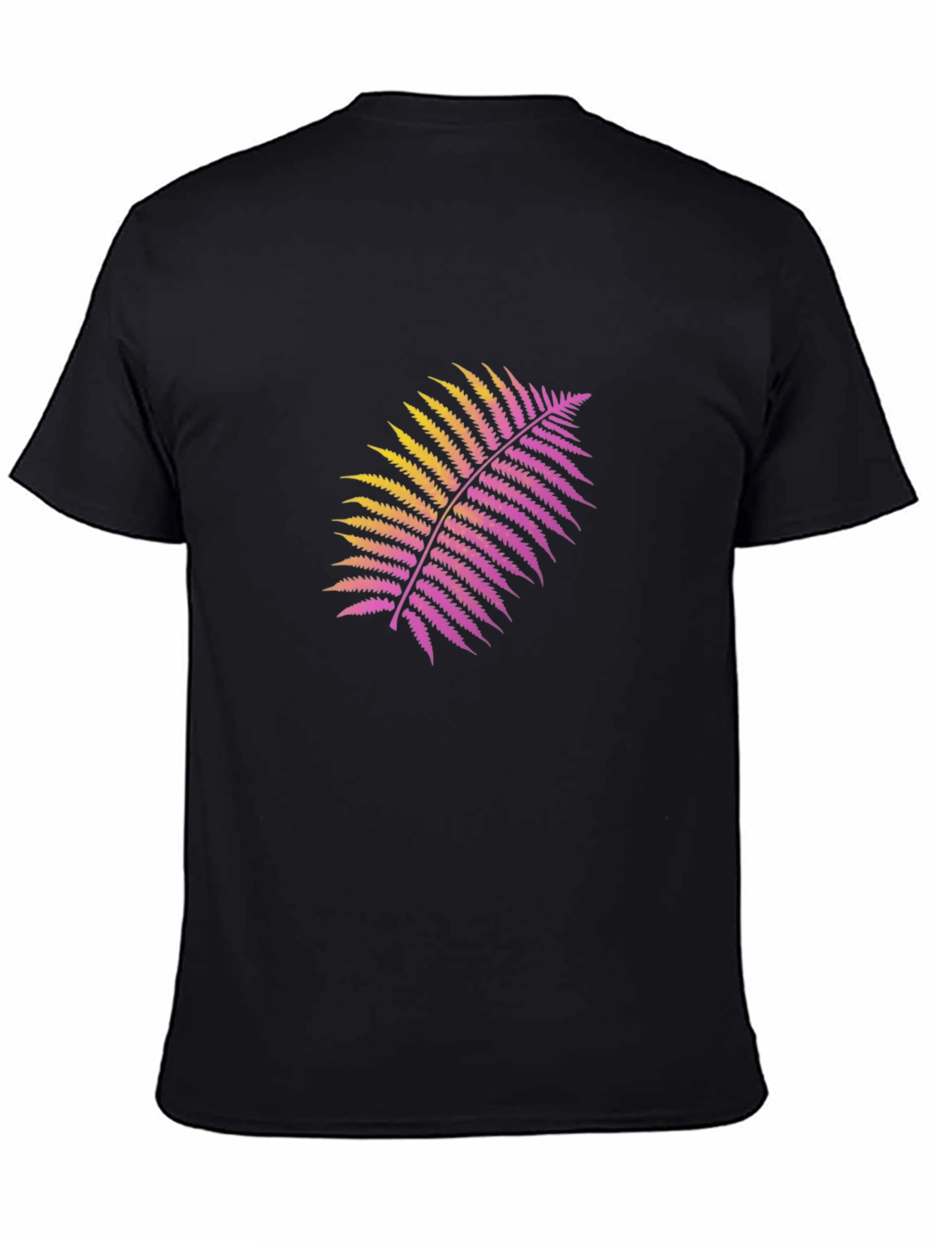 Black Fern Graphic Black T-Shirt view 4