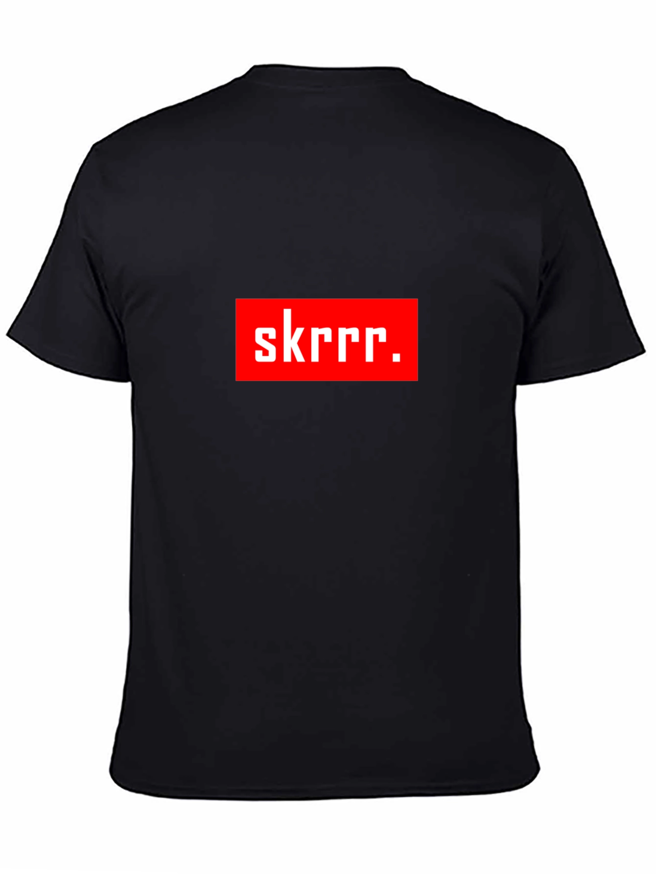 Black Skrrr Graphic Tee - Black Short Sleeve view 4