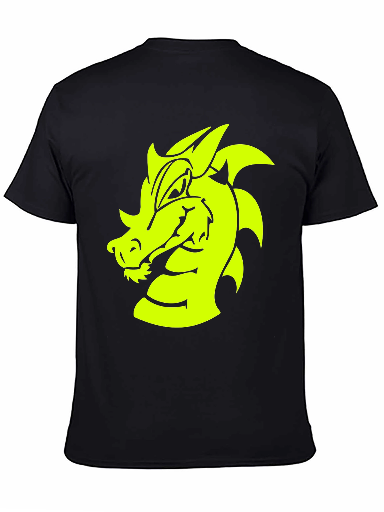 Black Dragon Graphic Tee - Black view 4