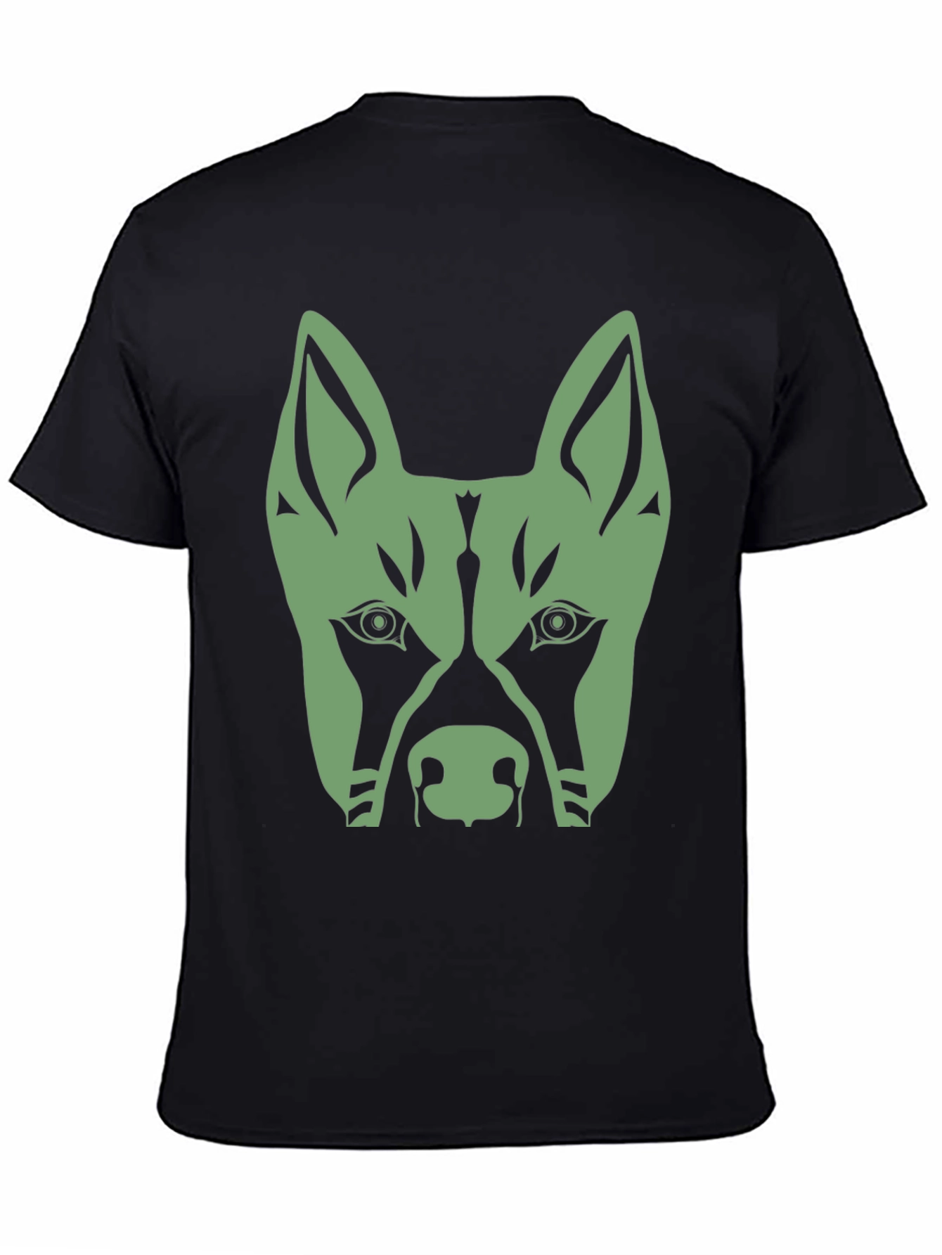Black Dog Graphic Tee - Cool Canine Design view 4