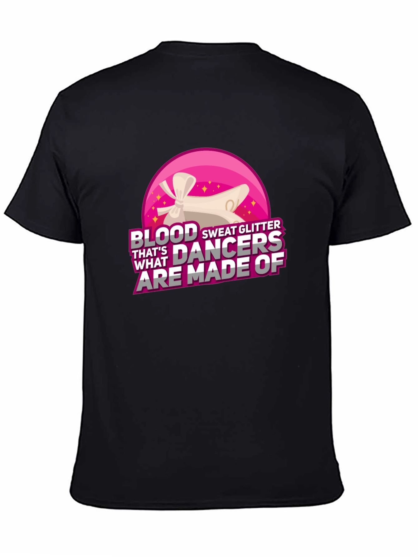 Black Dancers Made Of Blood Sweat Glitter T-Shirt view 4