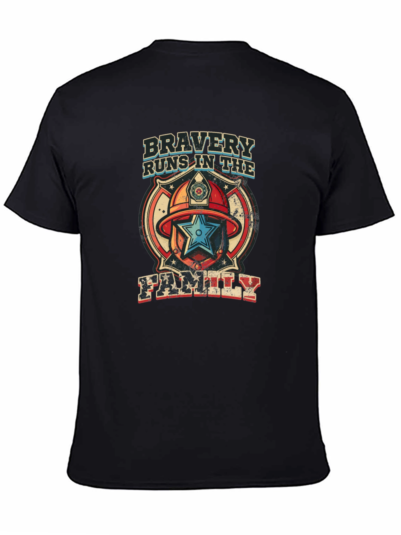 Black Bravery Runs in the Family Graphic Tee view 4