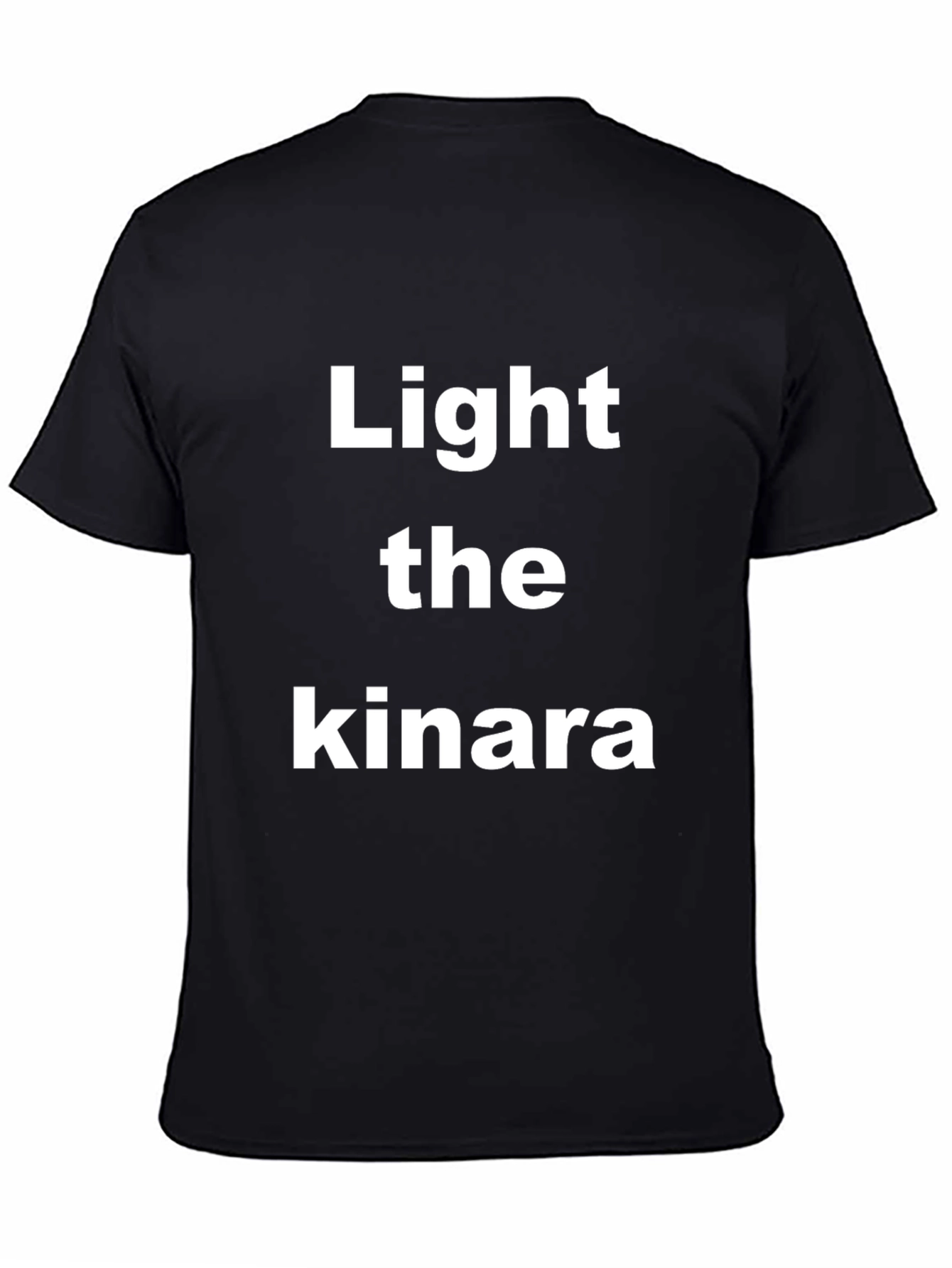 Light the Kinara T-Shirt - Black Kwanzaa Tee - 4